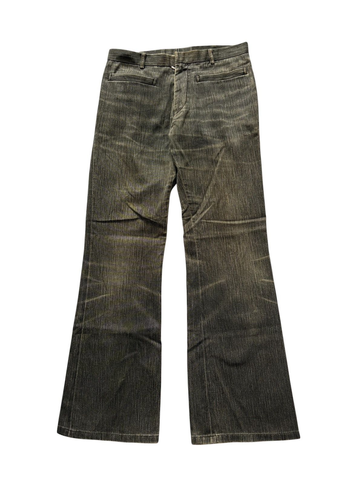 Katharine Hamnett London KATHARINE HAMNETT LONDON FLARE PANTS Size US 30 / EU 46 - 1 Thumbnail