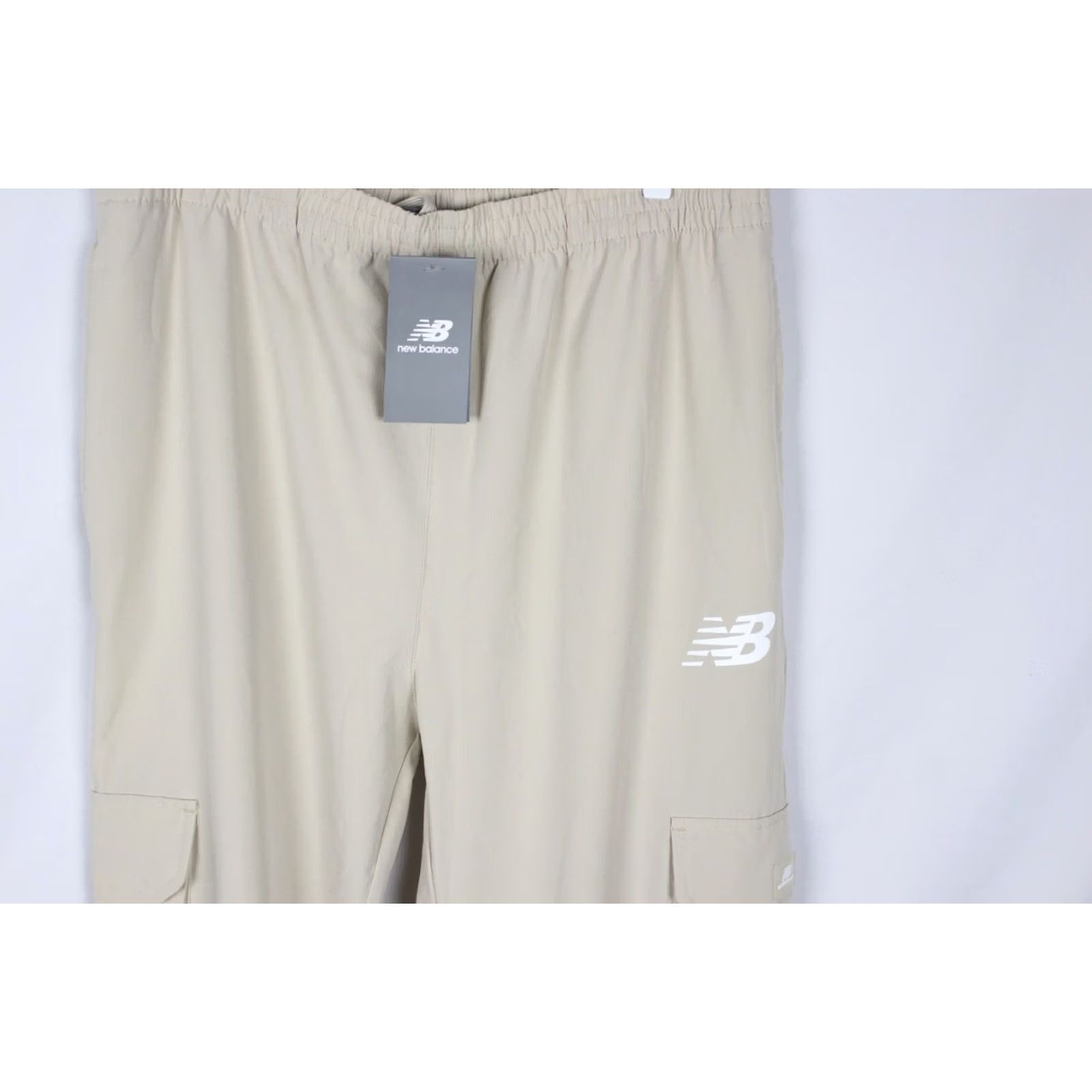 New Balance New Balance Men's Woven Pants Athletic Cargo Jogger XL 31 Beige Size US 36 / EU 52 - 3 Thumbnail