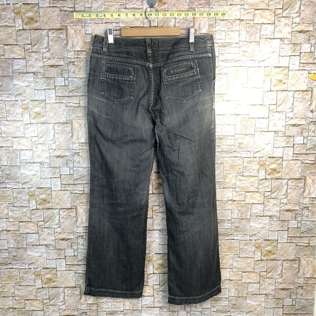 Burberry Burberry Black faded Denim Pants #A431 Size 30" / US 8 / IT 44 - 13 Thumbnail