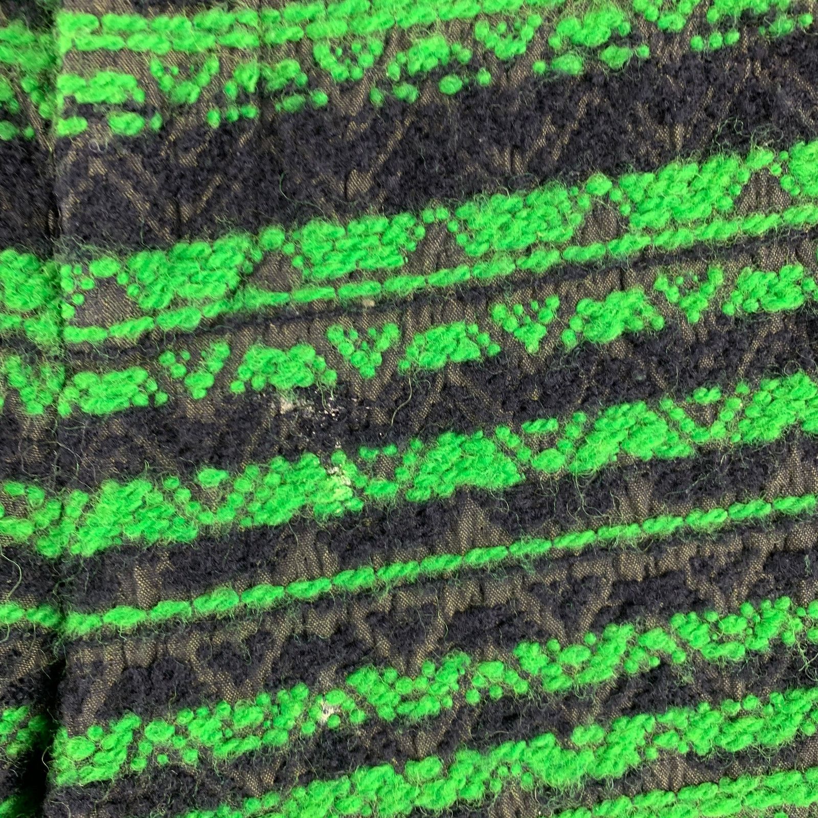 3.1 Phillip Lim Size 32 Green Black Tweed Cotton Wool Zip Fly Dress Pants Size US 32 / EU 48 - 4 Thumbnail