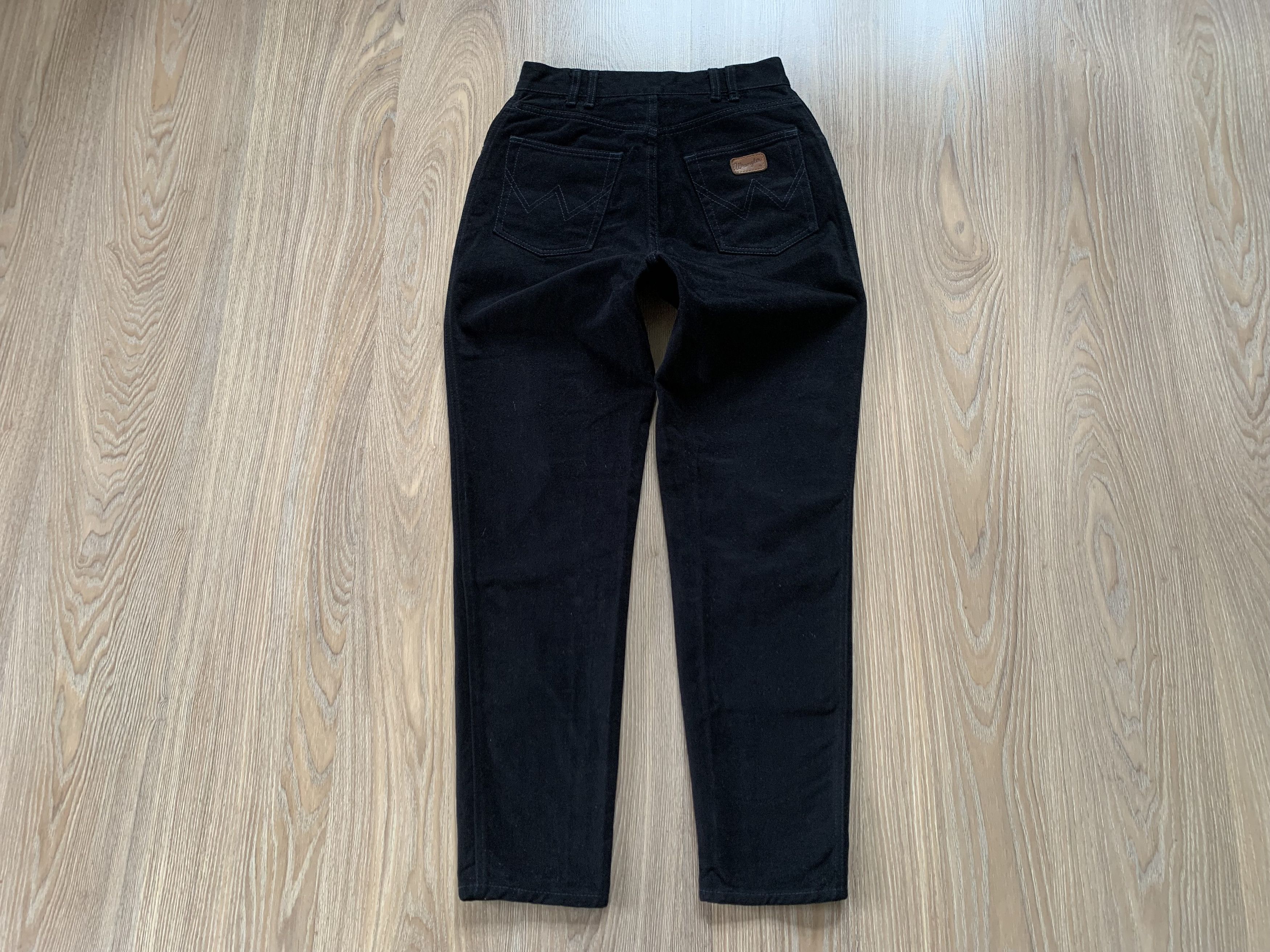 Denime × Vintage × Wrangler Wrangler Scarlet Vintage Black Jeans Size 29" - 3 Thumbnail