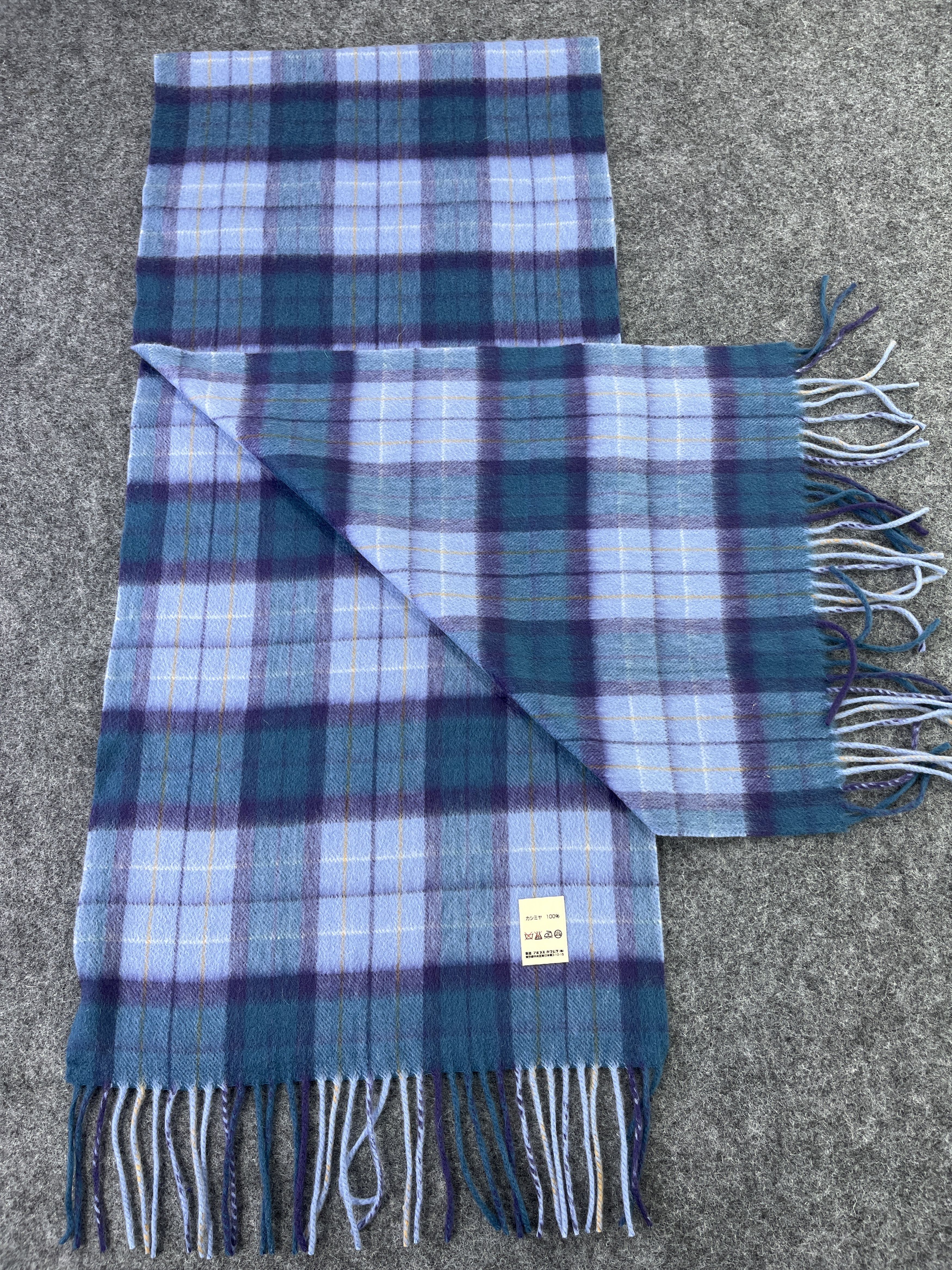 Trussardi × Vintage Trussardi Checked Scarf / Muffler / Neckwear T128 Size ONE SIZE - 3 Thumbnail