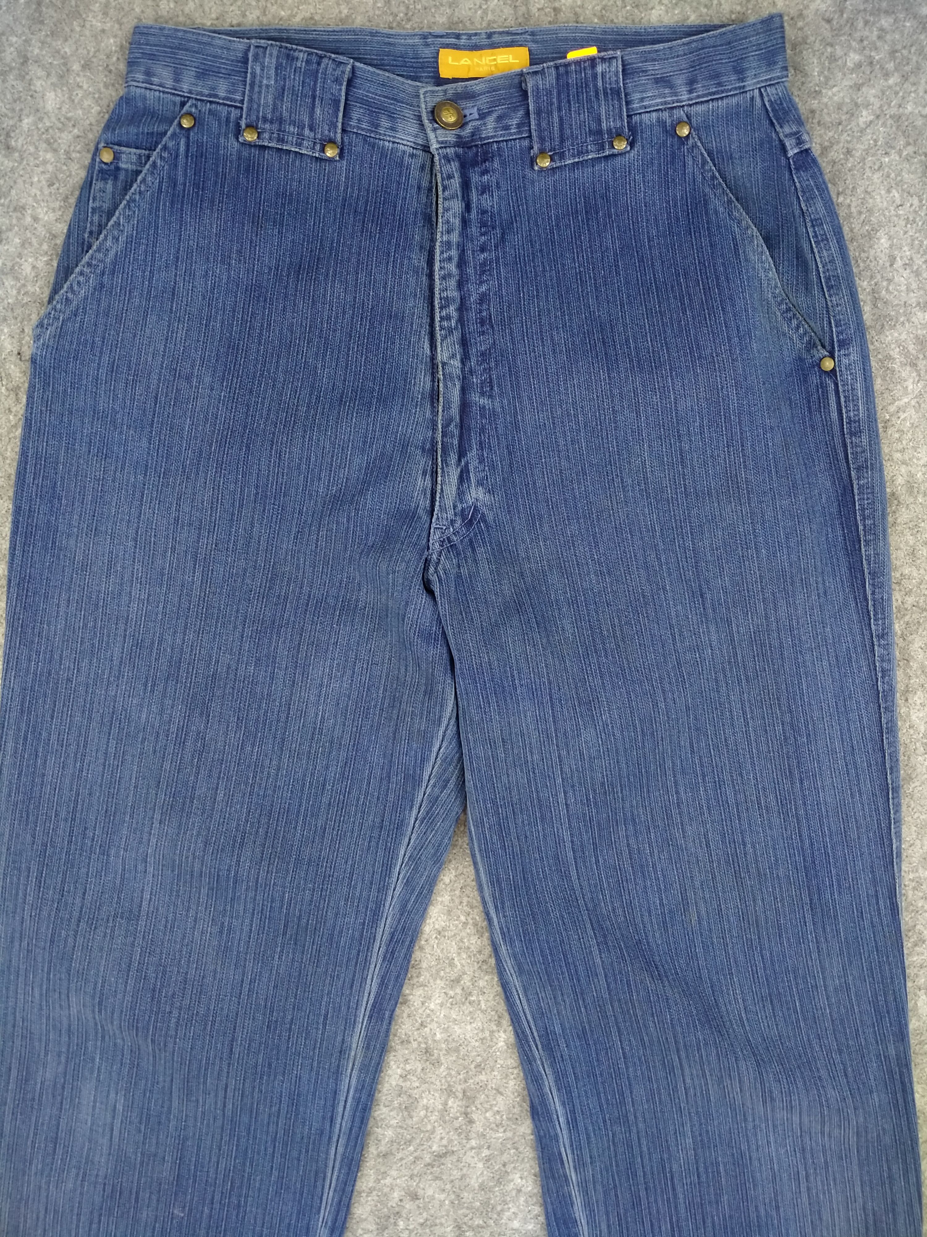 Japanese Brand Lancel Japanese Brand Embroidery Denim 32x30 -JN088 Size US 32 / EU 48 - 3 Thumbnail