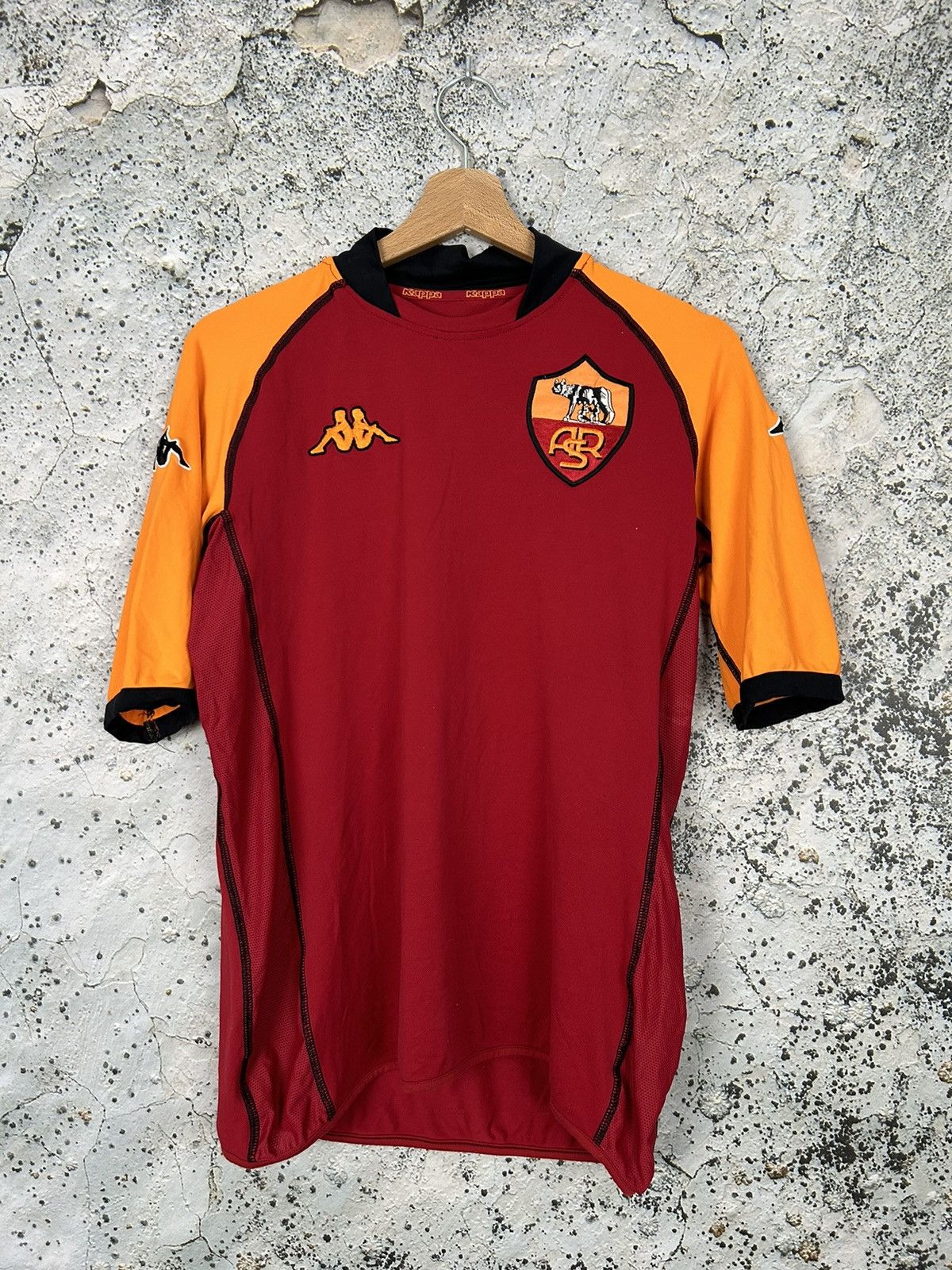 Kappa AS Roma Batistuta Soccer Jersey Vintage 90s Rare Kappa Size US L / EU 52-54 / 3 - 2 Thumbnail
