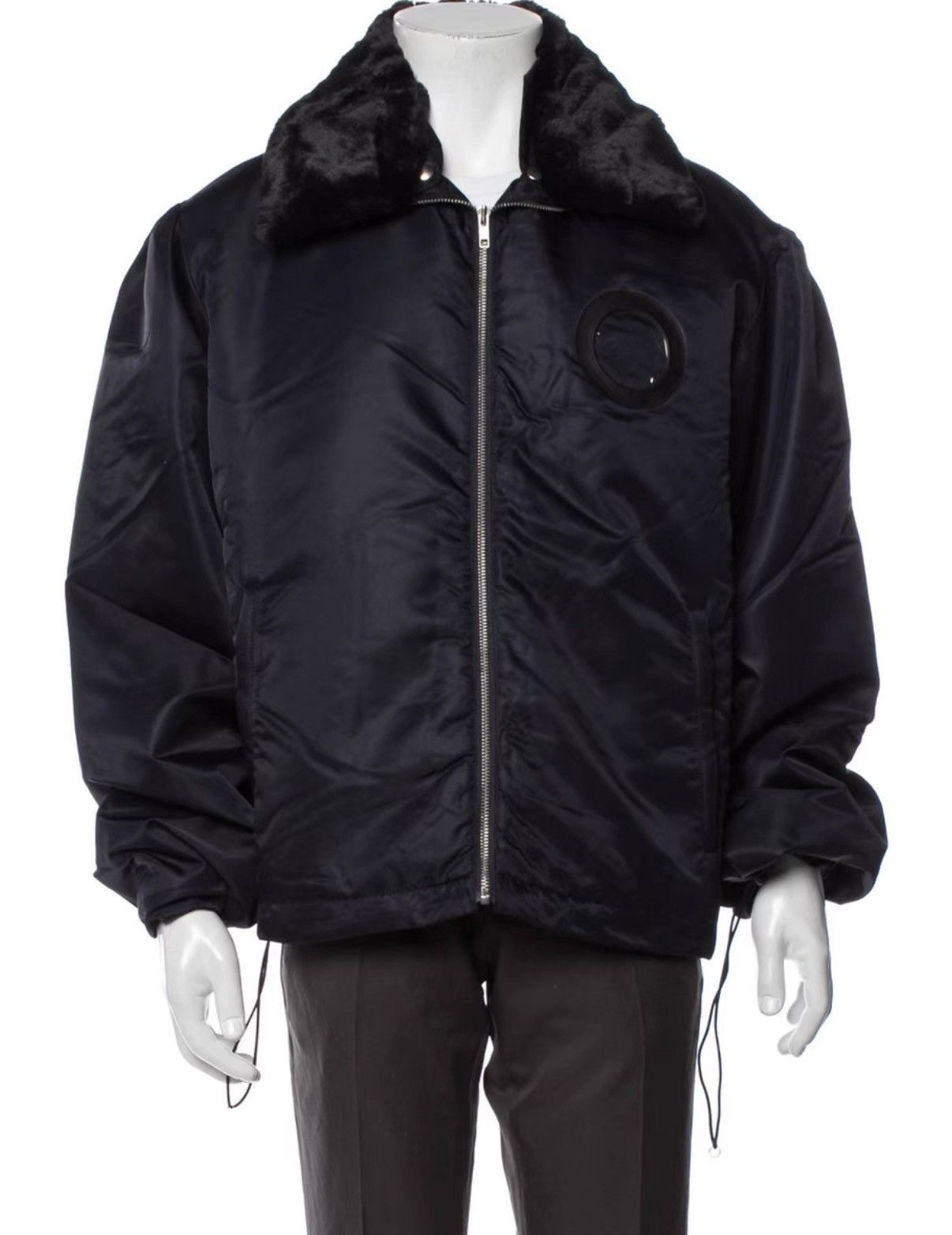 Random Identities Random Identities Shearling Collar Flight Jacket Size US L / EU 52-54 / 3 - 7 Thumbnail