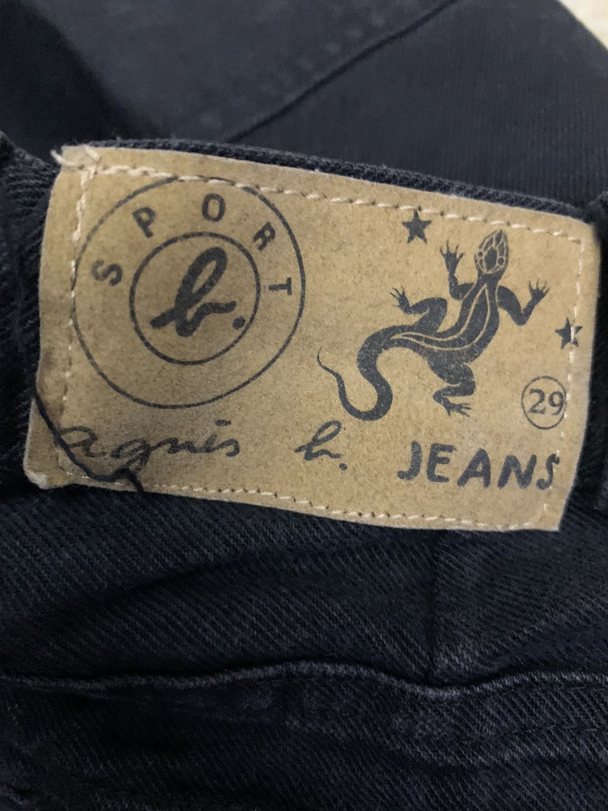 agnes b. 💥FinalDrop💥Vintage Japanese Agnes b Black Baker Pant Size US 30 / EU 46 - 7 Thumbnail