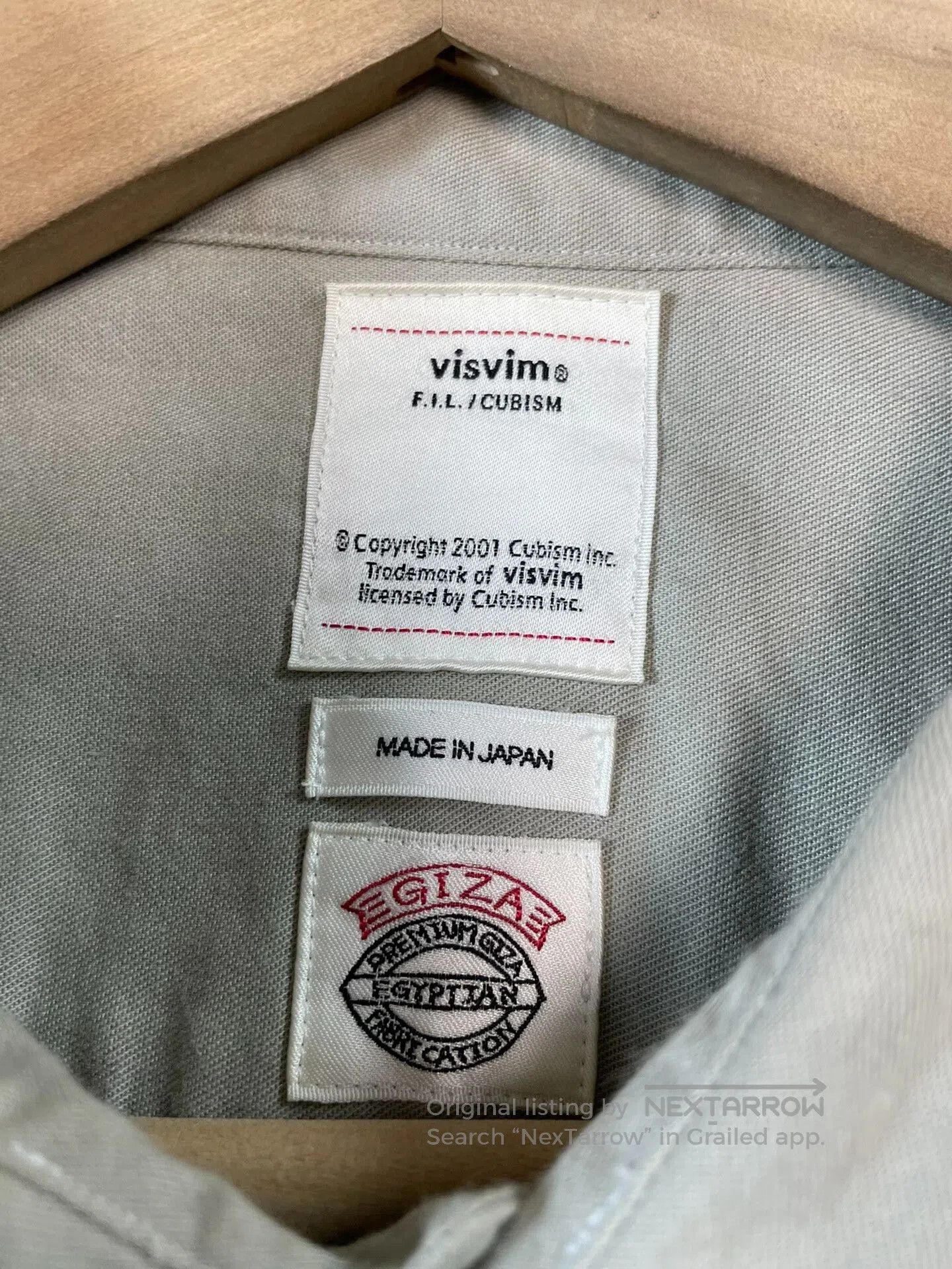 Visvim visvim albacore long sleeve shirt giza ox. Size US M / EU 48-50 / 2 - 8 Thumbnail