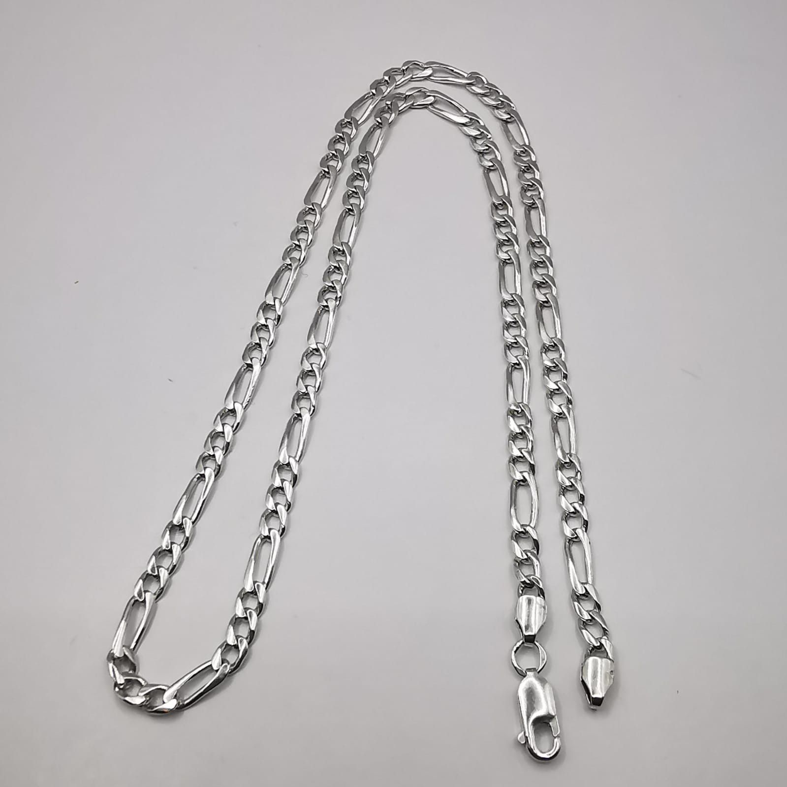 Sterling Silver Vintage Jewelry Chain, 925 Sterling Silver, Signed 20,94g Size ONE SIZE - 1 Thumbnail