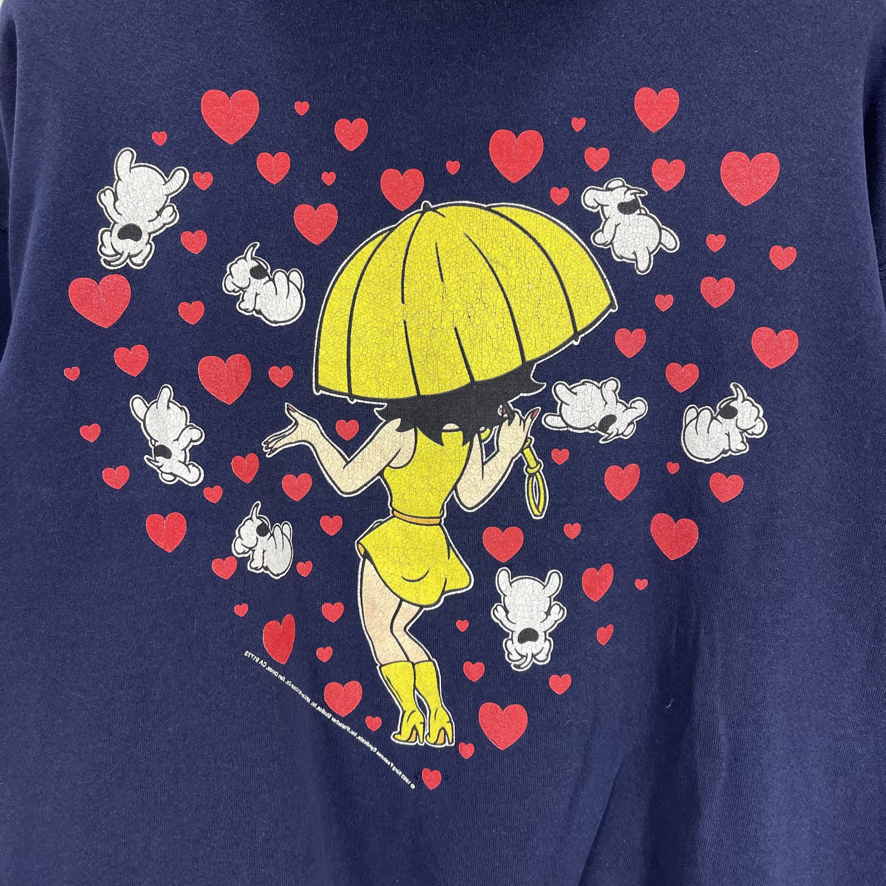 Cartoon Network 90s Vintage BETTY BOOP by SANTEE Hoodie #2523/M Size US L / EU 52-54 / 3 - 14 Thumbnail
