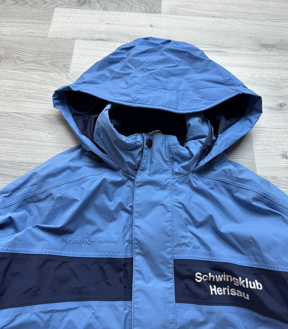 Mammut × Vintage Vintage zip jacket windbreaker Mammut dry tech Size US L / EU 52-54 / 3 - 3 Thumbnail