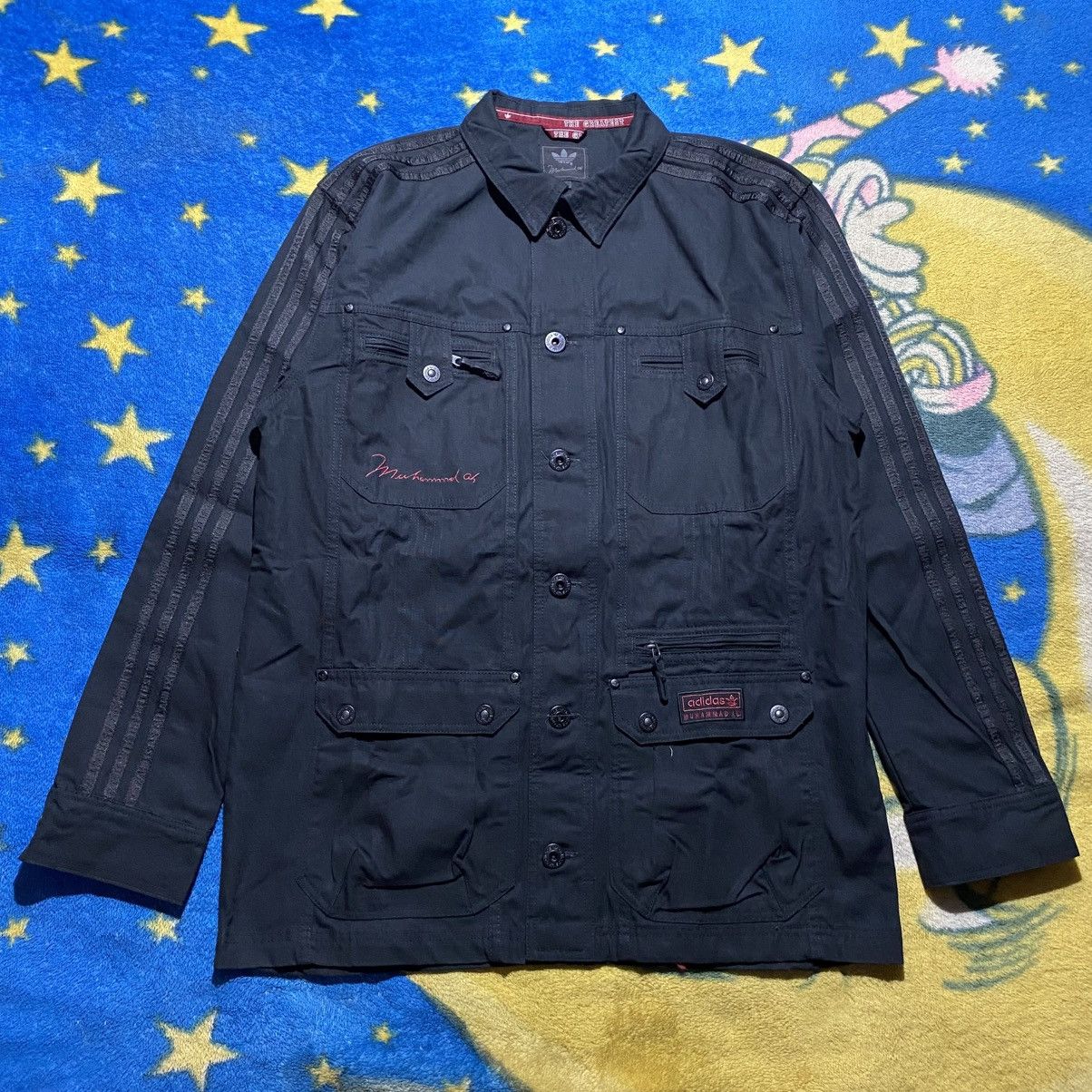 Adidas Adidas Muhammad Ali Chore Jacket Black Size US L / EU 52-54 / 3 - 1 Thumbnail