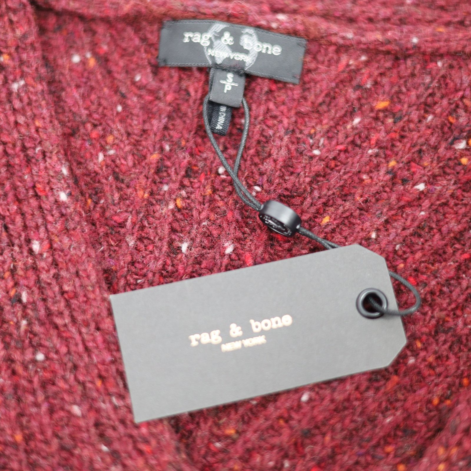 Rag & Bone Rag & Bone Women Wool Knit V-Neck Relaxed Sweater Size S Size S / US 4 / IT 40 - 6 Thumbnail