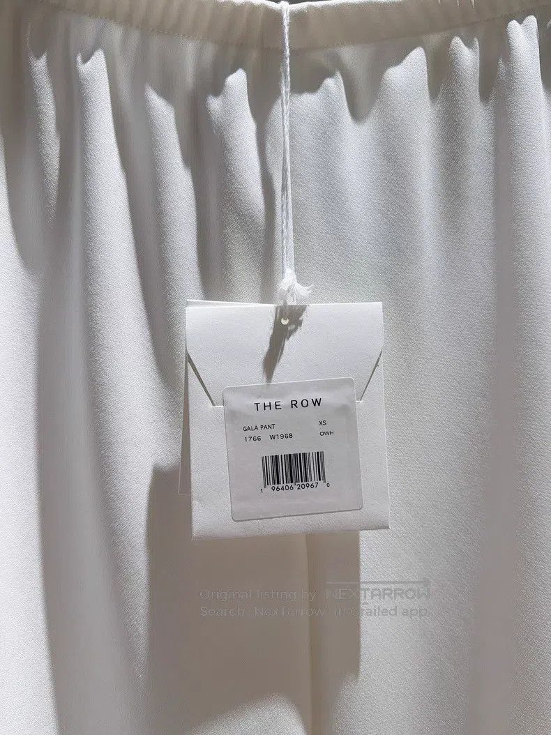 The Row The Row size XS White wide-leg pants Size 22" - 6 Thumbnail