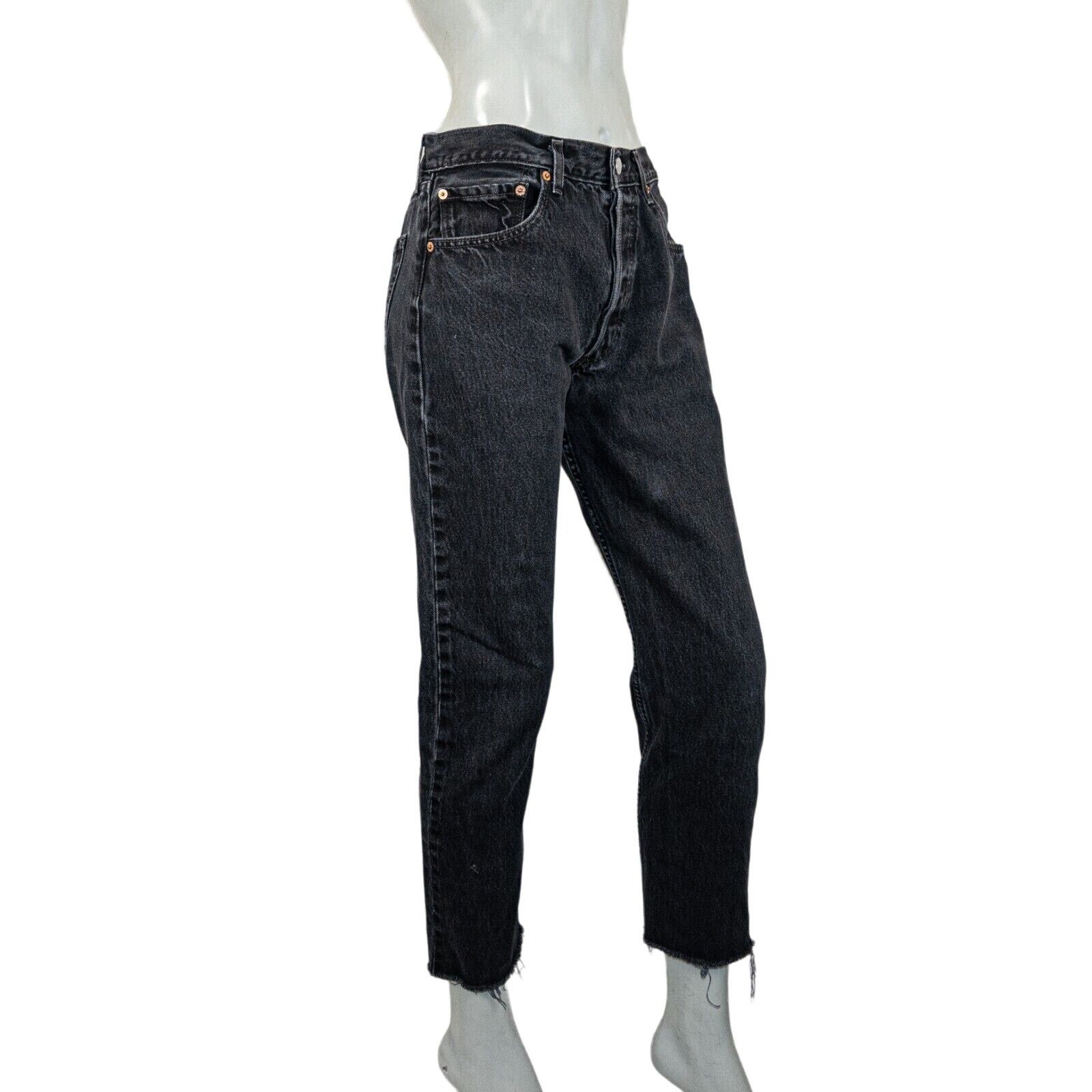 Reformation REFORMATION x Levi's Raw ankle crop high rise Denim Jeans Size 28" / US 6 / IT 42 - 3 Thumbnail