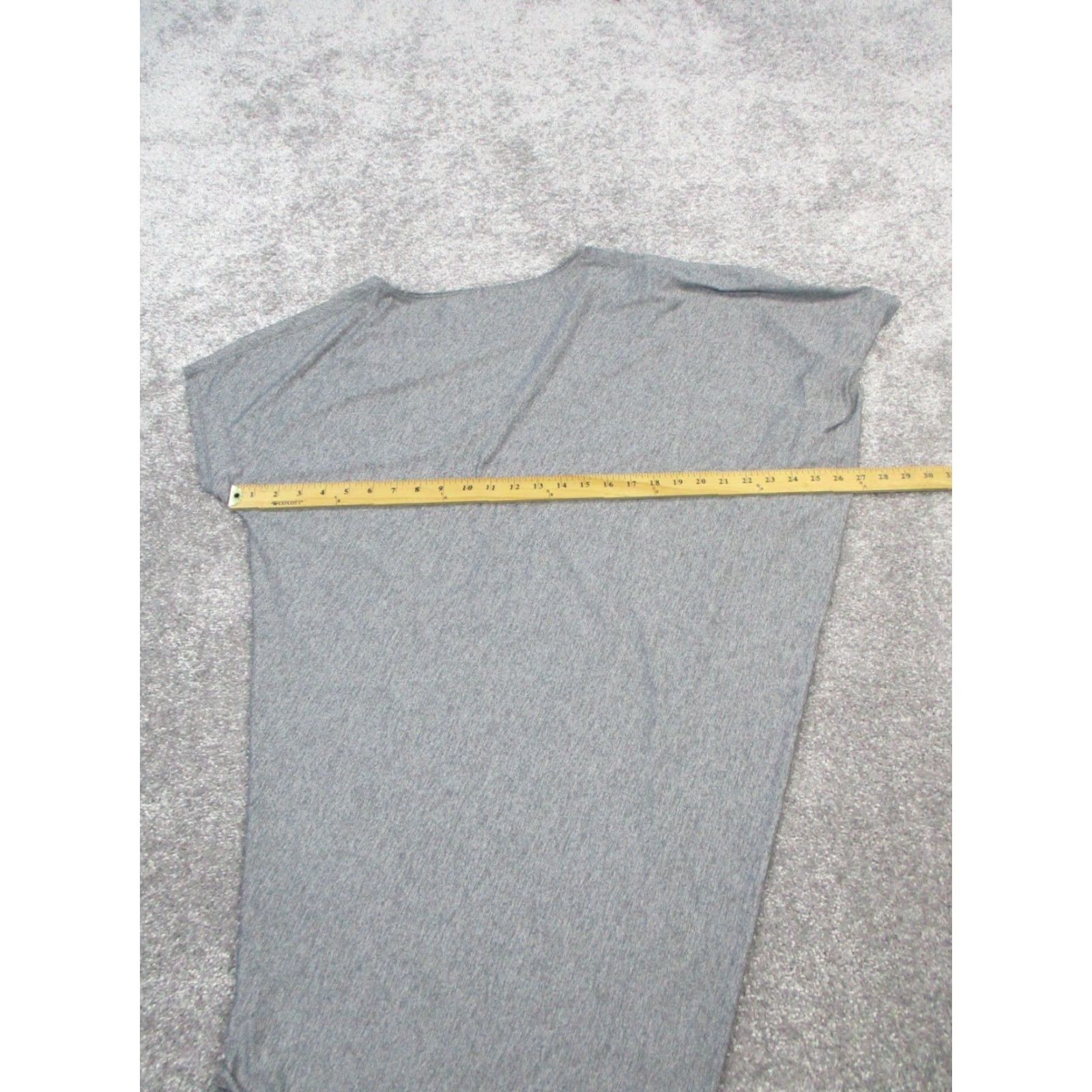 Athleta Athleta Dress Womens Small Gray Assymetrical Wrap Dress Size S / US 4 / IT 40 - 5 Thumbnail