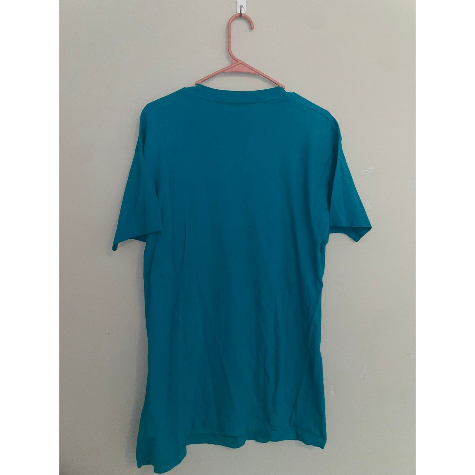 Fruit Of The Loom Vintage Blue Blank Shirt Fruit Of The Loom Pocket Tee 90s XL Size US XL / EU 56 / 4 - 7 Thumbnail
