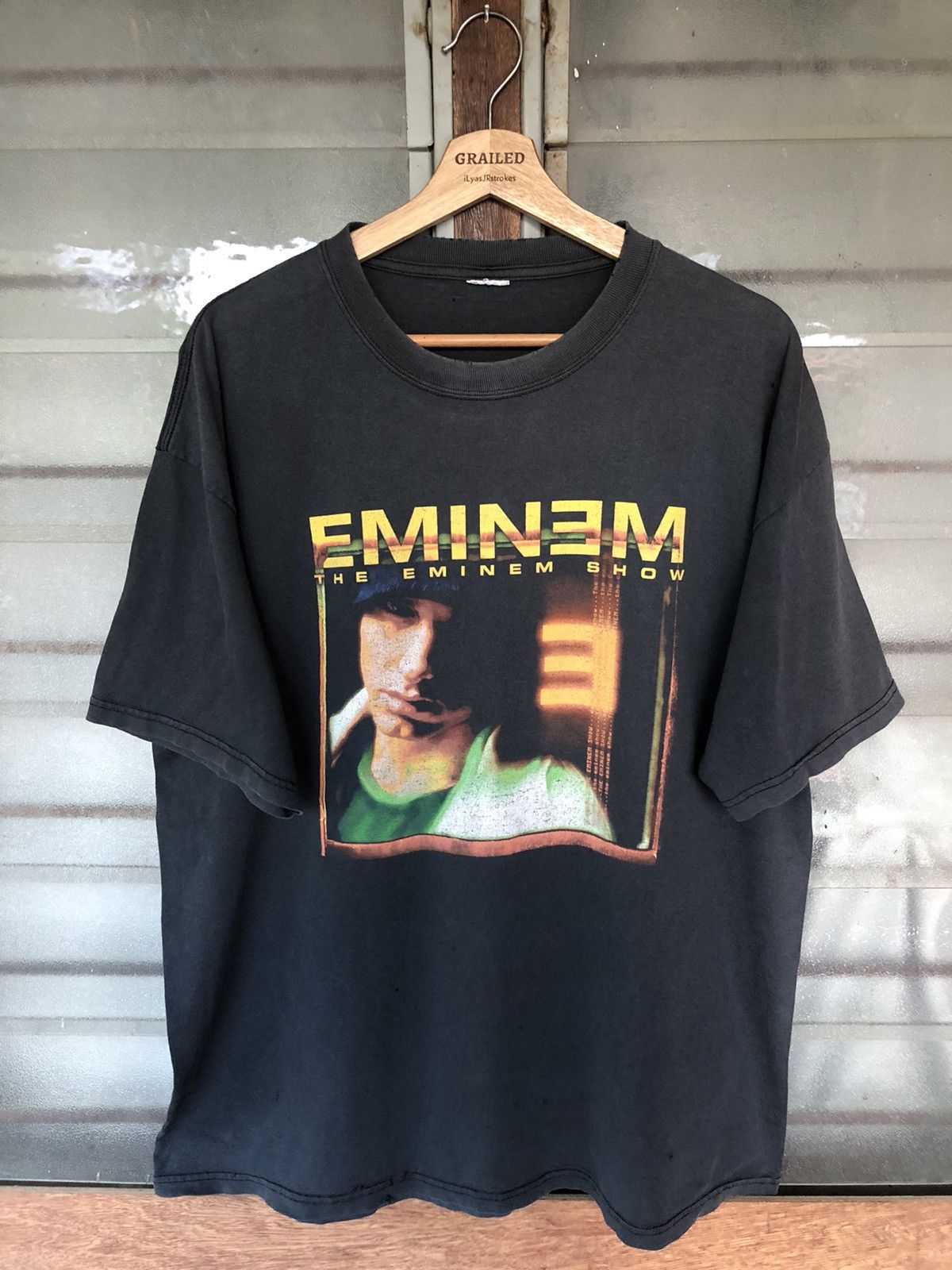 Eminem Vintage 2002 Eminem Show Distressed Shirt Tee Size US L / EU 52-54 / 3 - 2 Thumbnail