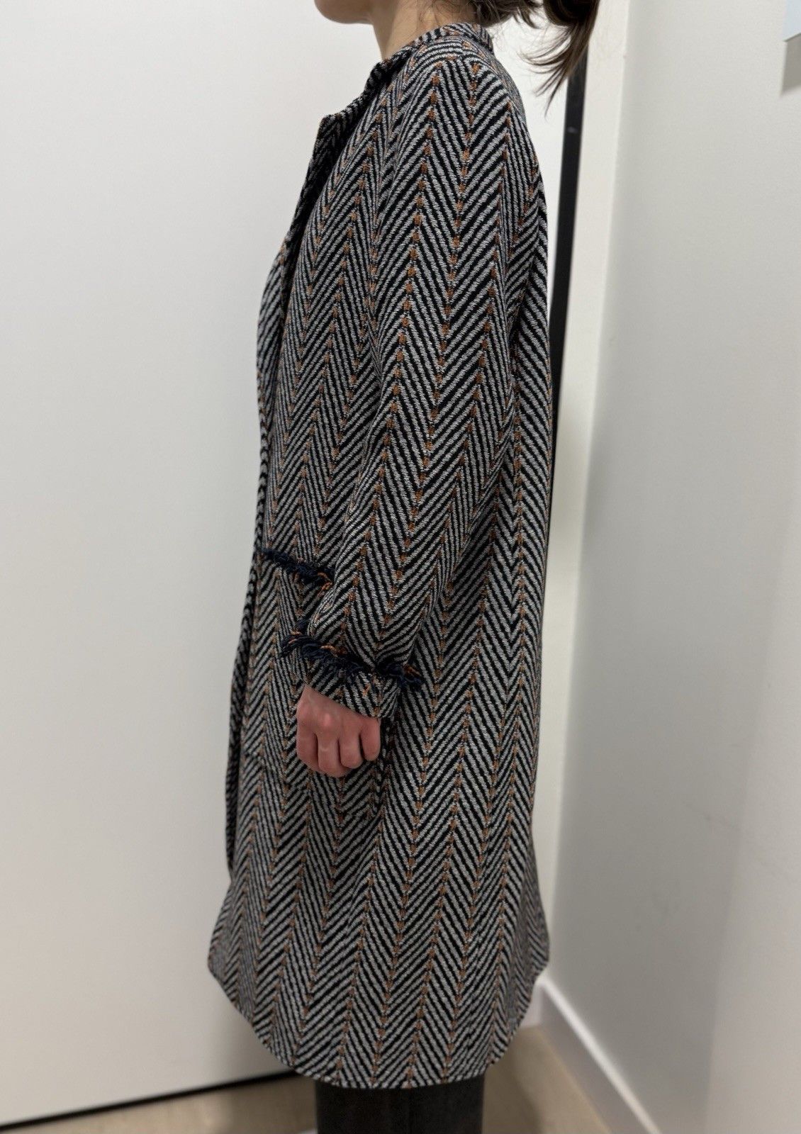 Ulla Johnson Ulla Johnson Eleanor Coat Womens Long Graphite Jacket size S Size S / US 4 / IT 40 - 5 Thumbnail
