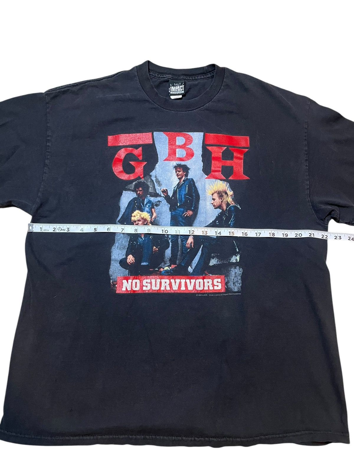 Band Tees Vintage GBH Rock Band Graphic Tee Size US XL / EU 56 / 4 - 8 Thumbnail