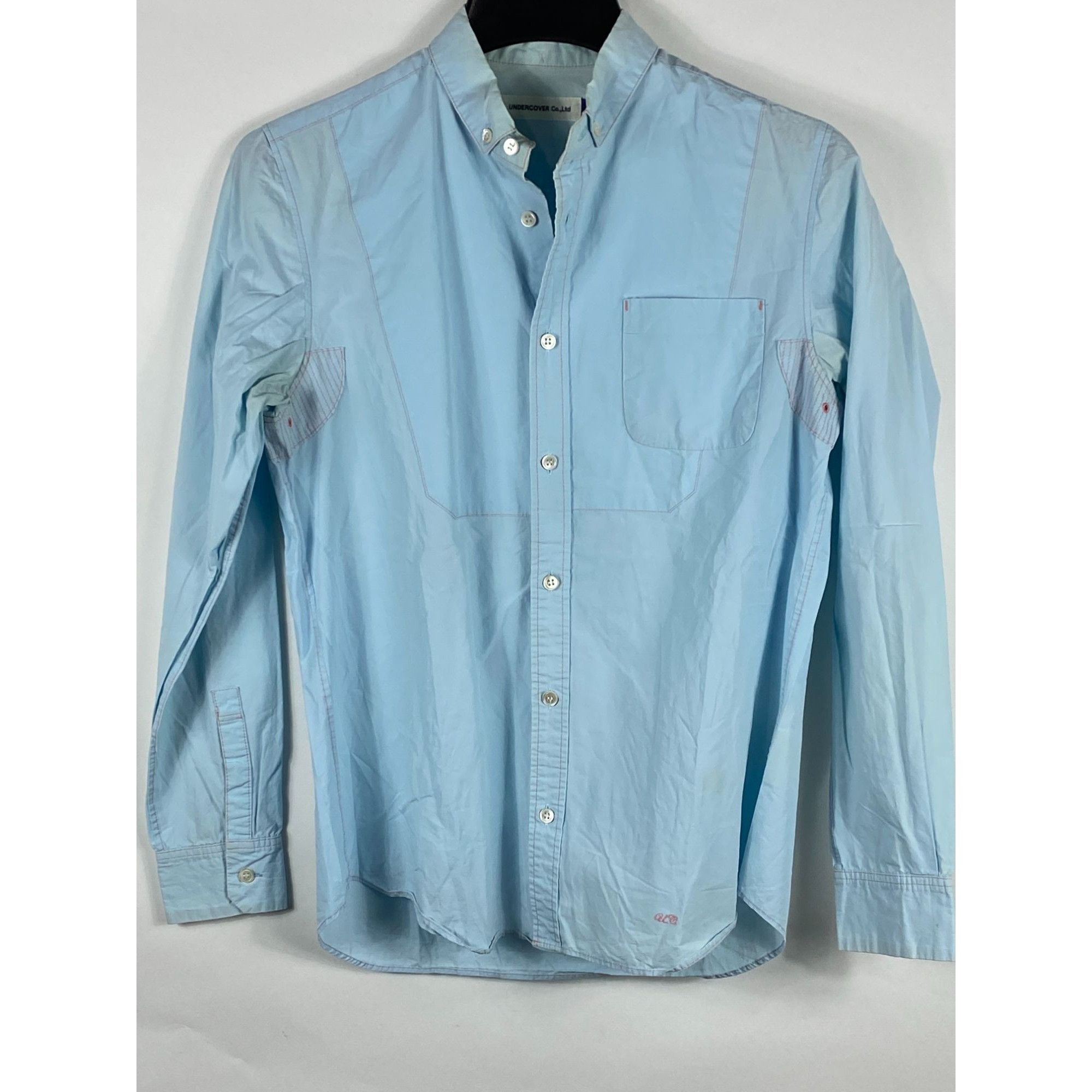 Undercover Undercover Co. Arm Pit Trimmings Button-Up L/S Pocket Shirt Size US M / EU 48-50 / 2 - 1 Thumbnail