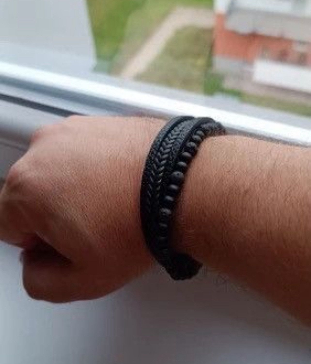 Leather Multilayer Leather Woven Bracelet Size ONE SIZE - 3 Thumbnail