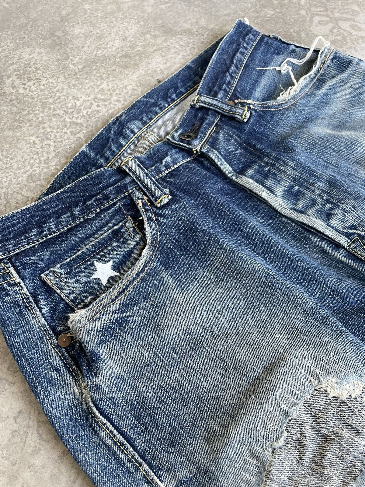 Full Count & Co. Japanese Brand Full Count Selvaged Jeans Size US 31 - 4 Thumbnail