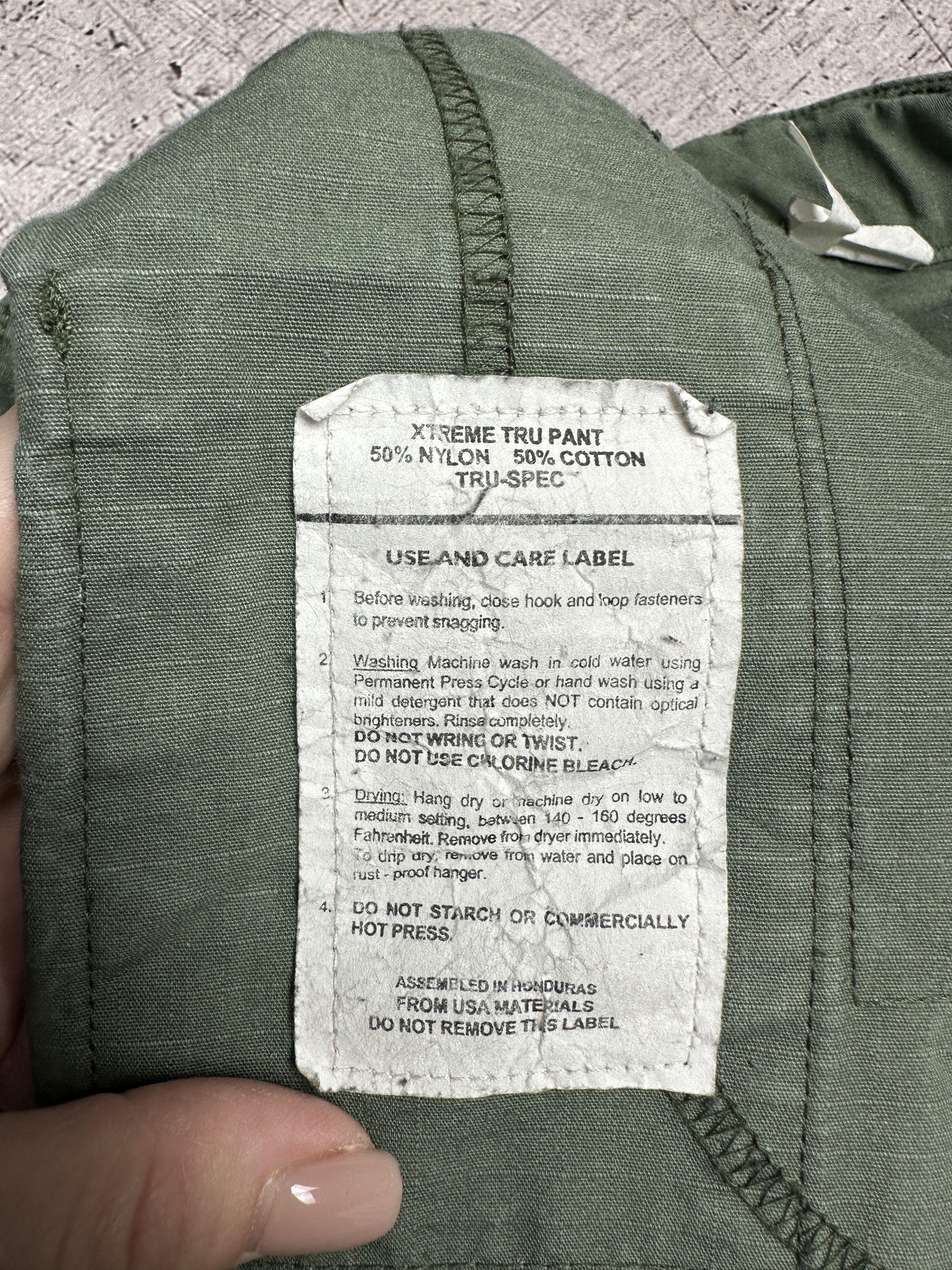 20471120 Tru Spec Vintage Mens Double Knee Cargo Pants Size US 32 / EU 48 - 7 Thumbnail