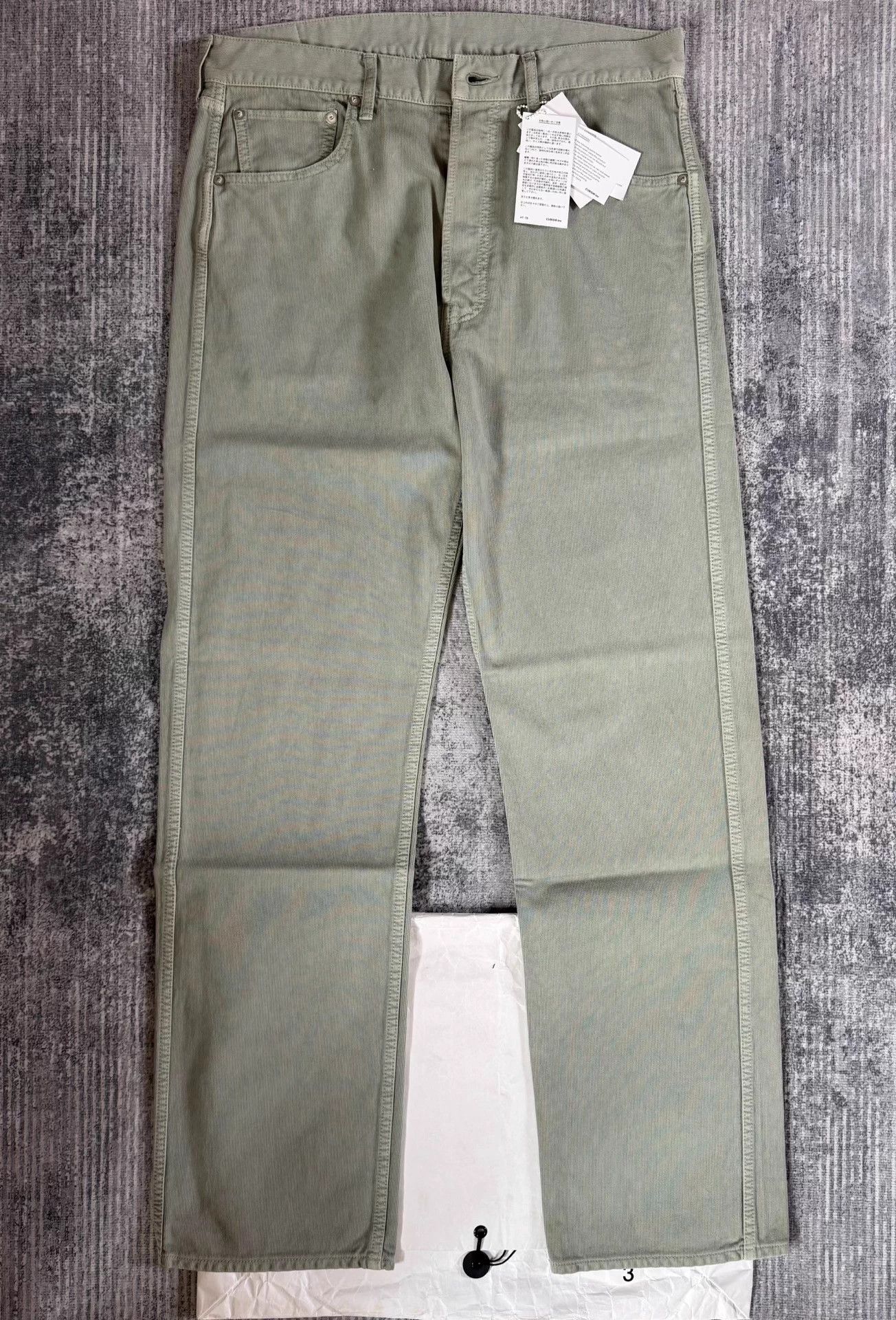 Visvim VISVIM 23SS FLUXUS 01 DMGD Dry Pique Lt.Green 3 Pants Size US 34 / EU 50 - 1 Thumbnail