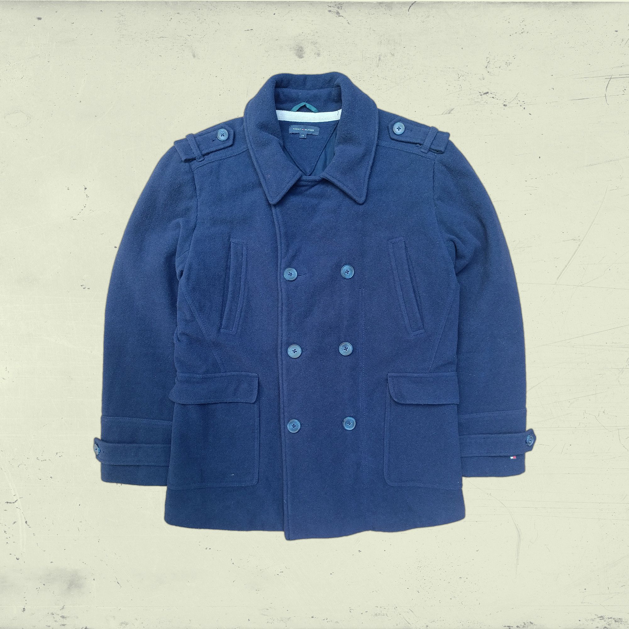 Tommy Hilfiger Vintage Wool Tommy hillfiger Military Peacoat Heritage 2010 Size US M / EU 48-50 / 2 - 4 Thumbnail