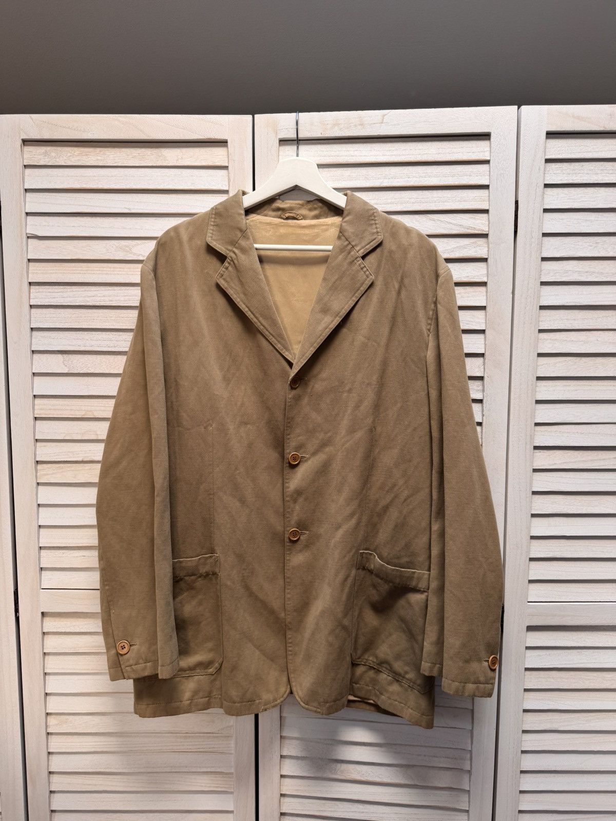 Vintage Men’s Vintage Velvet Jacket Made In Italy 90s Size US L / EU 52-54 / 3 - 3 Thumbnail