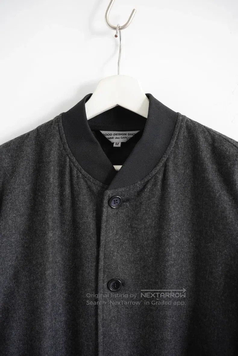 Comme des Garcons Comme des Garcons Leather Sleeve Wool Staff Uniform Size US M / EU 48-50 / 2 - 4 Thumbnail