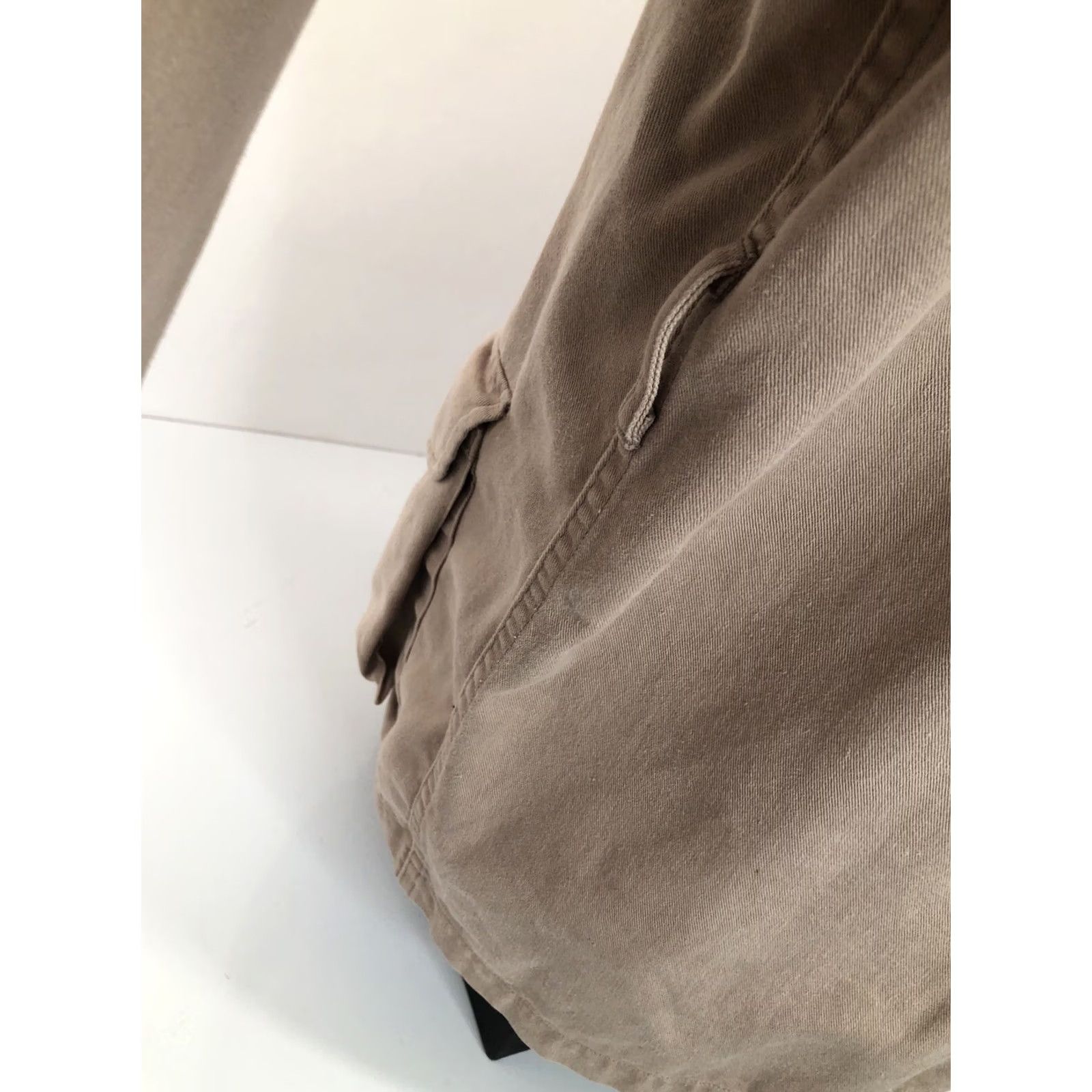 Banana Republic BANANA REPUBLIC Jacket Vintage Leather Ranch Hunting XL 2XL Men Light Brown Padded Field Chore Barn Shirt? Size US XL / EU 56 / 4 - 6 Thumbnail