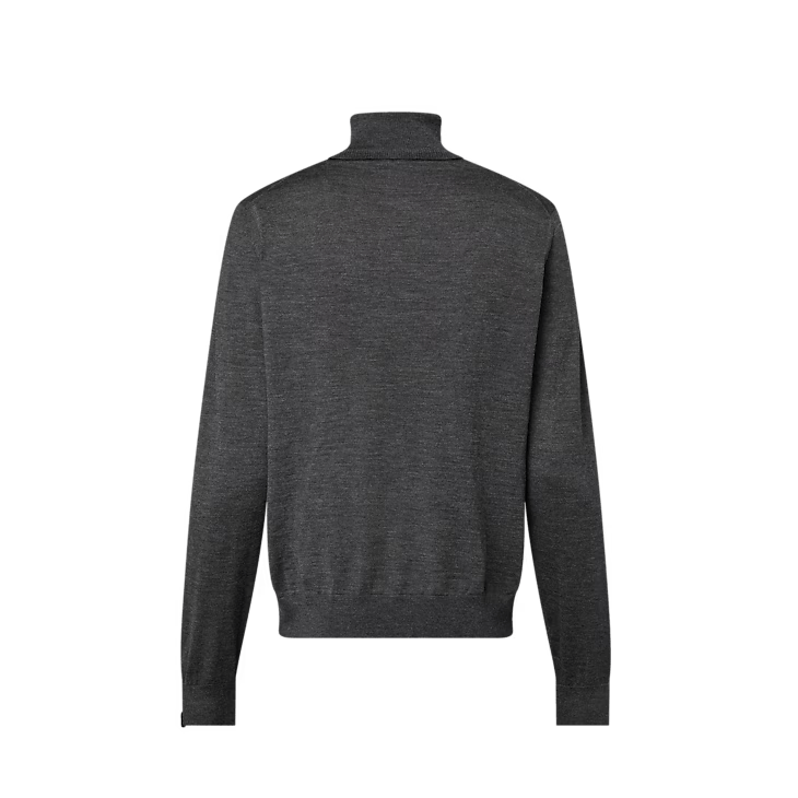 Louis Vuitton Silk and Cashmere Blend Turtleneck Size US XL / EU 56 / 4 - 5 Thumbnail