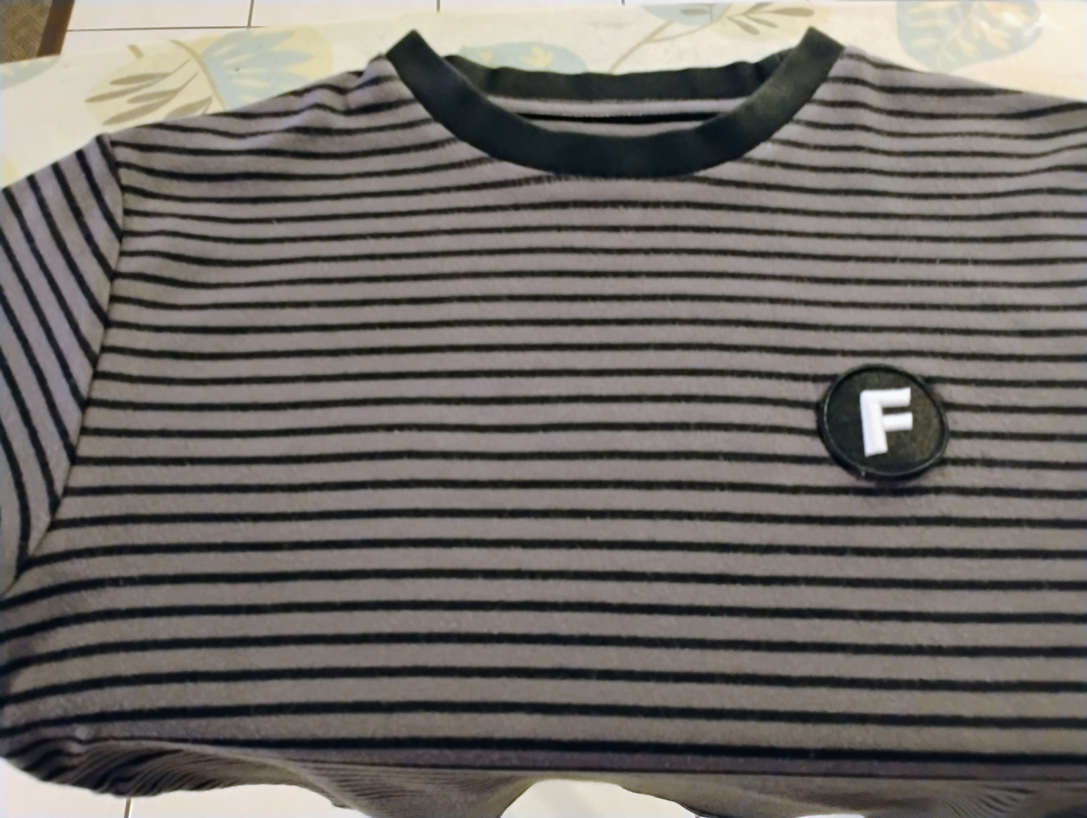 Fuck The Population FTP Striped F patch tee Size US M / EU 48-50 / 2 - 2 Thumbnail
