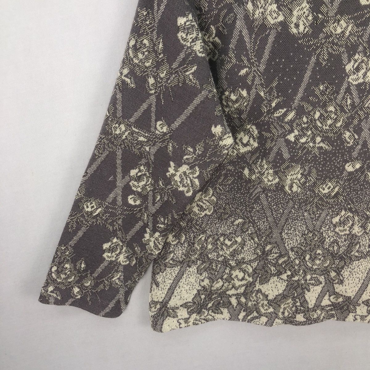 Japanese Brand Dolce Mara Button Up Knit Cardigan Size S / US 4 / IT 40 - 12 Thumbnail