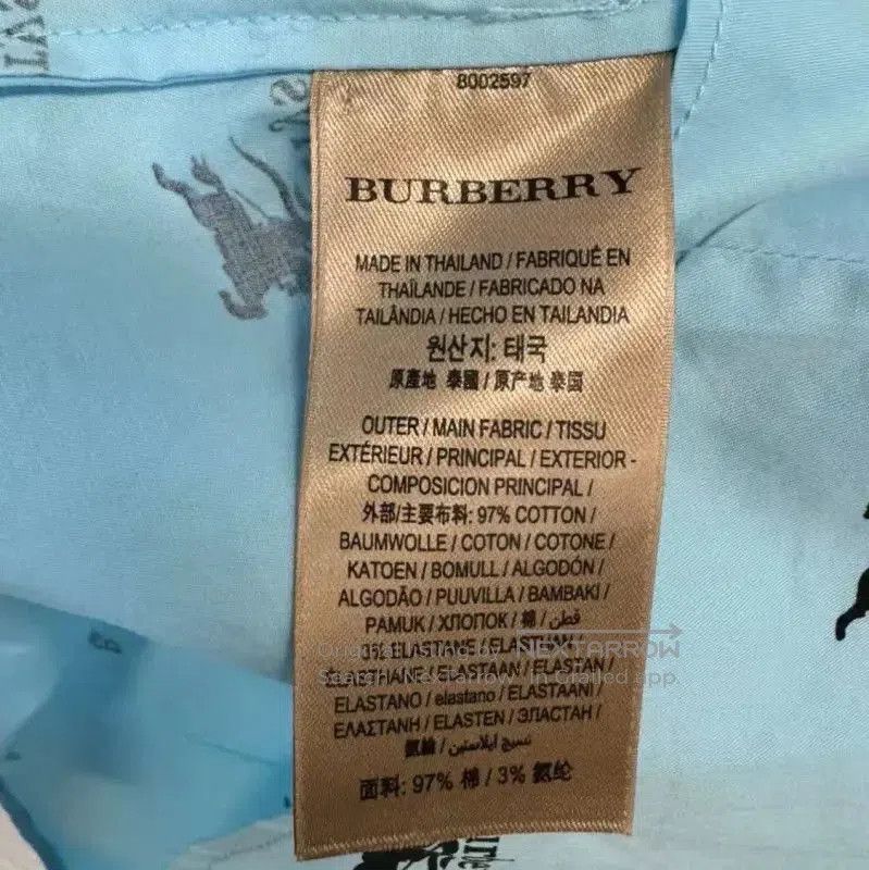 Burberry Burberry Light Blue Women's Shirt Size S. Size S / US 4 / IT 40 - 4 Thumbnail