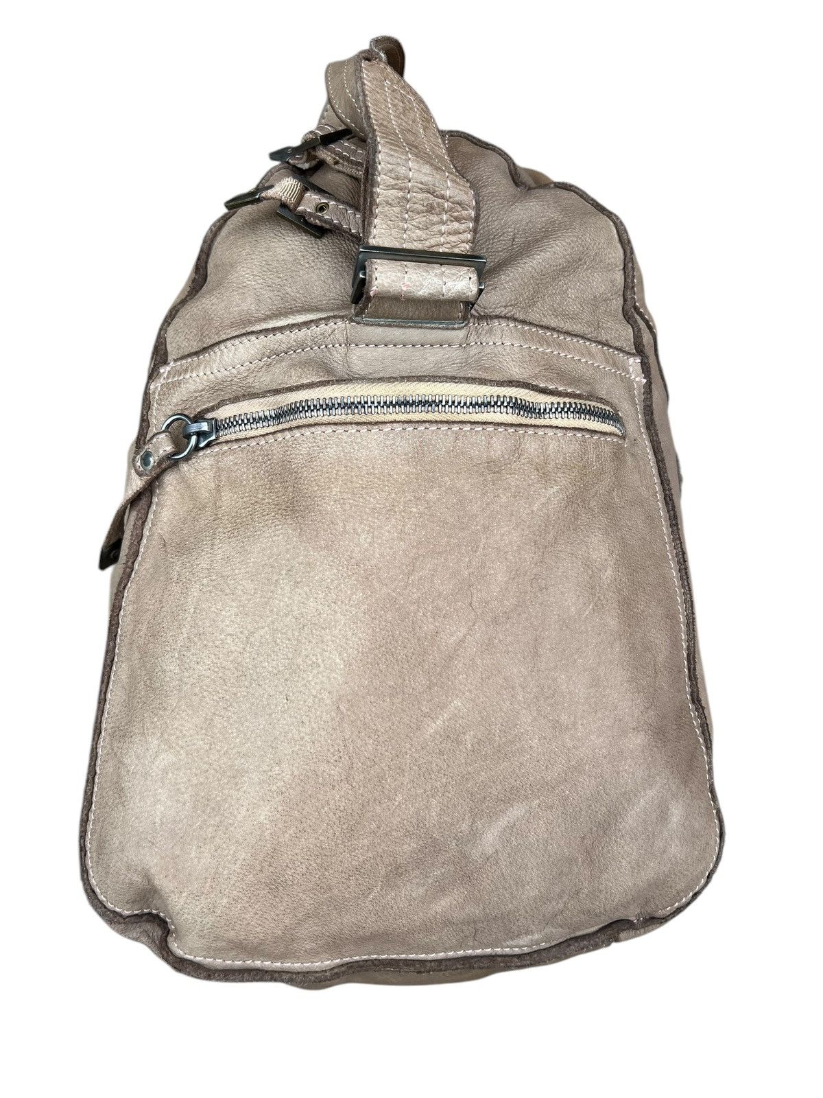 Leather Sissi Rossi Patina Leather 2 Way Travel Bag Size ONE SIZE - 11 Thumbnail
