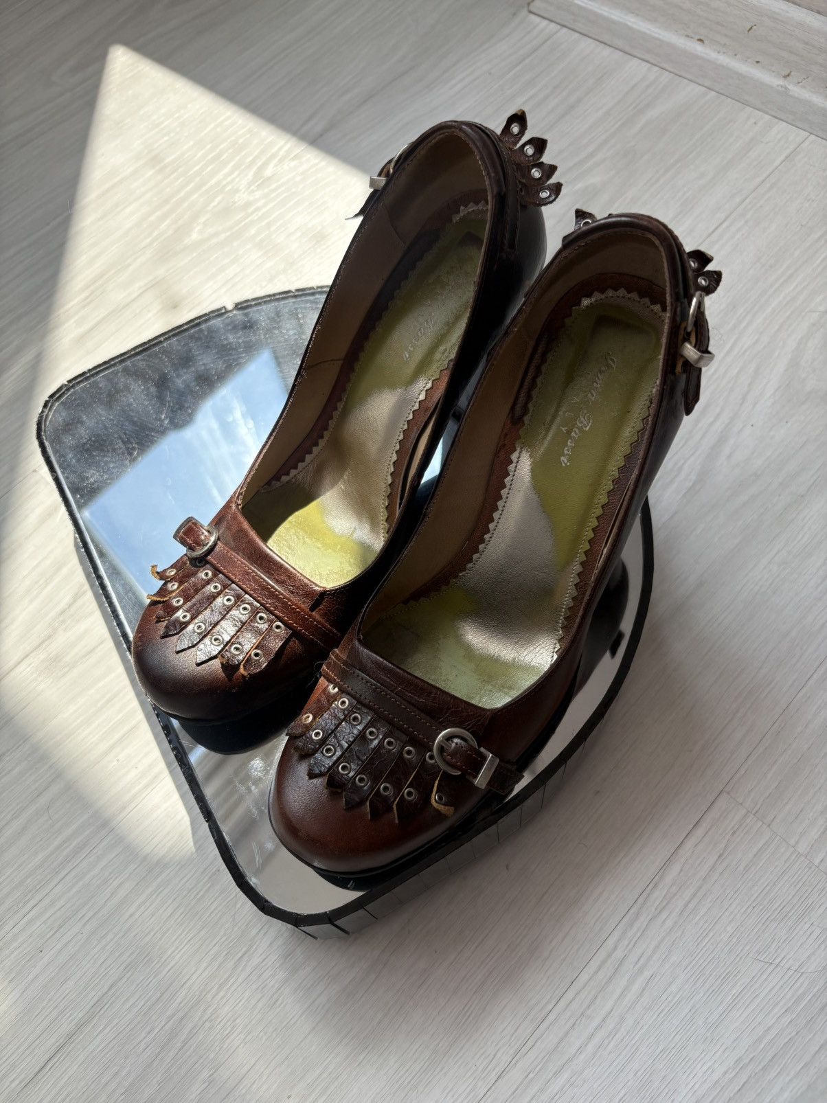 Vintage y2k italian heels Size US 7 / IT 37 - 7 Thumbnail