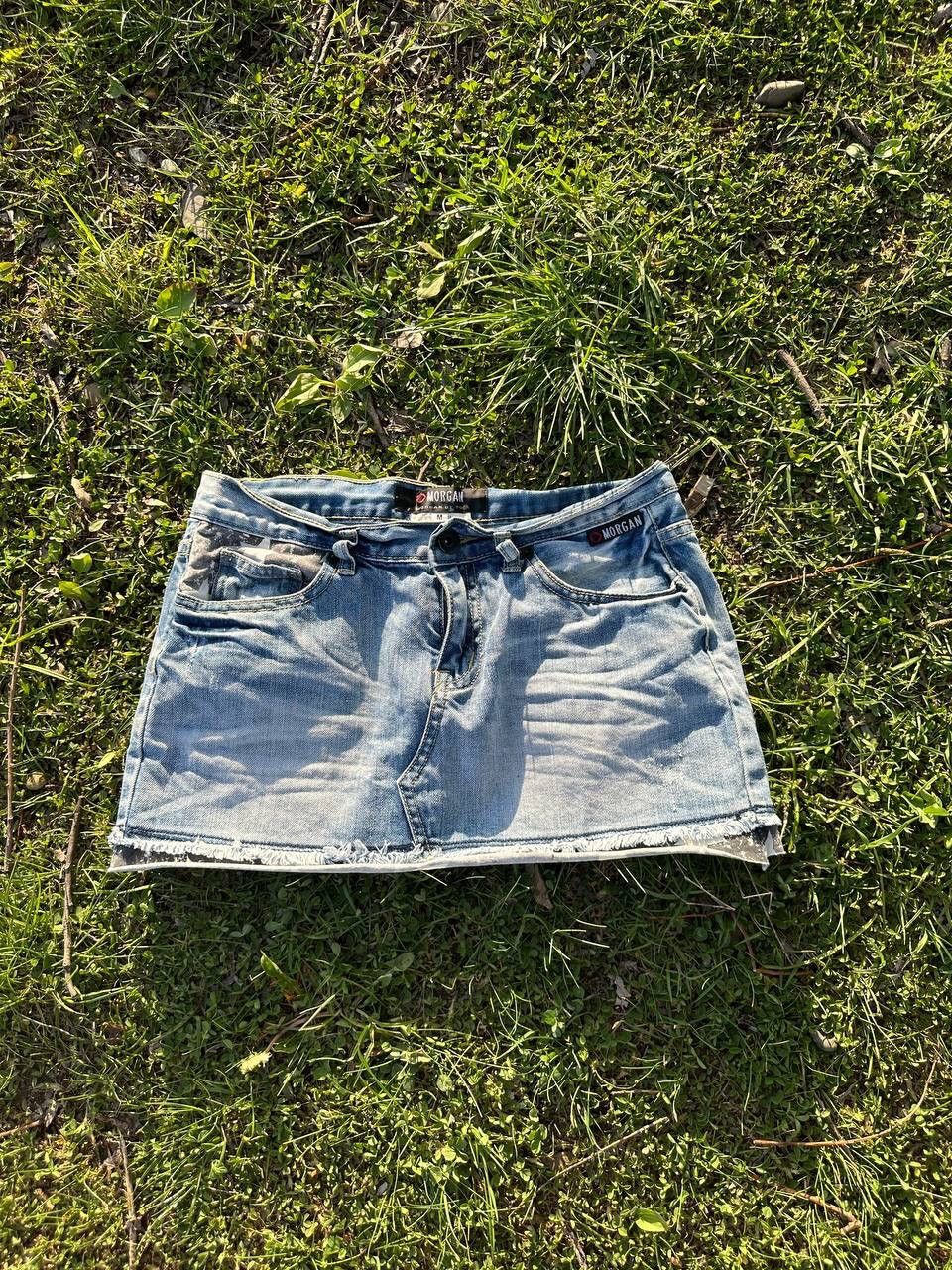 Vintage Crazy Vintage Morgan De Toi Mini Skirt Size 27" / US 4 / IT 40 - 1 Thumbnail
