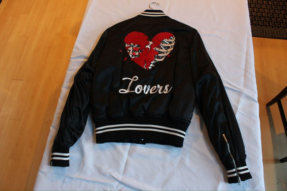 AMIRI アミリ SILK DAGGER BAND JACKET サイズXS AMIRI アミリ SILK DAGGER BAND JACKET サイズXS-ブランドの