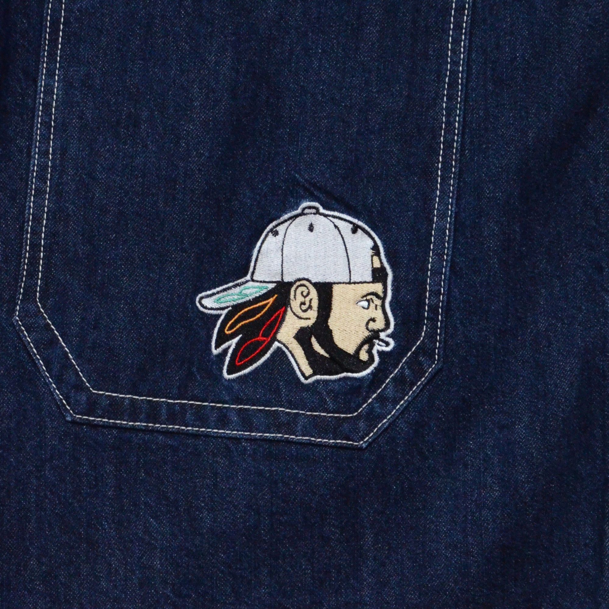 JNCO JNCO Jorts Baggy Streetwear KEVIN SMITH 90s/Y2K Unused Size US 42 / EU 58 - 6 Thumbnail