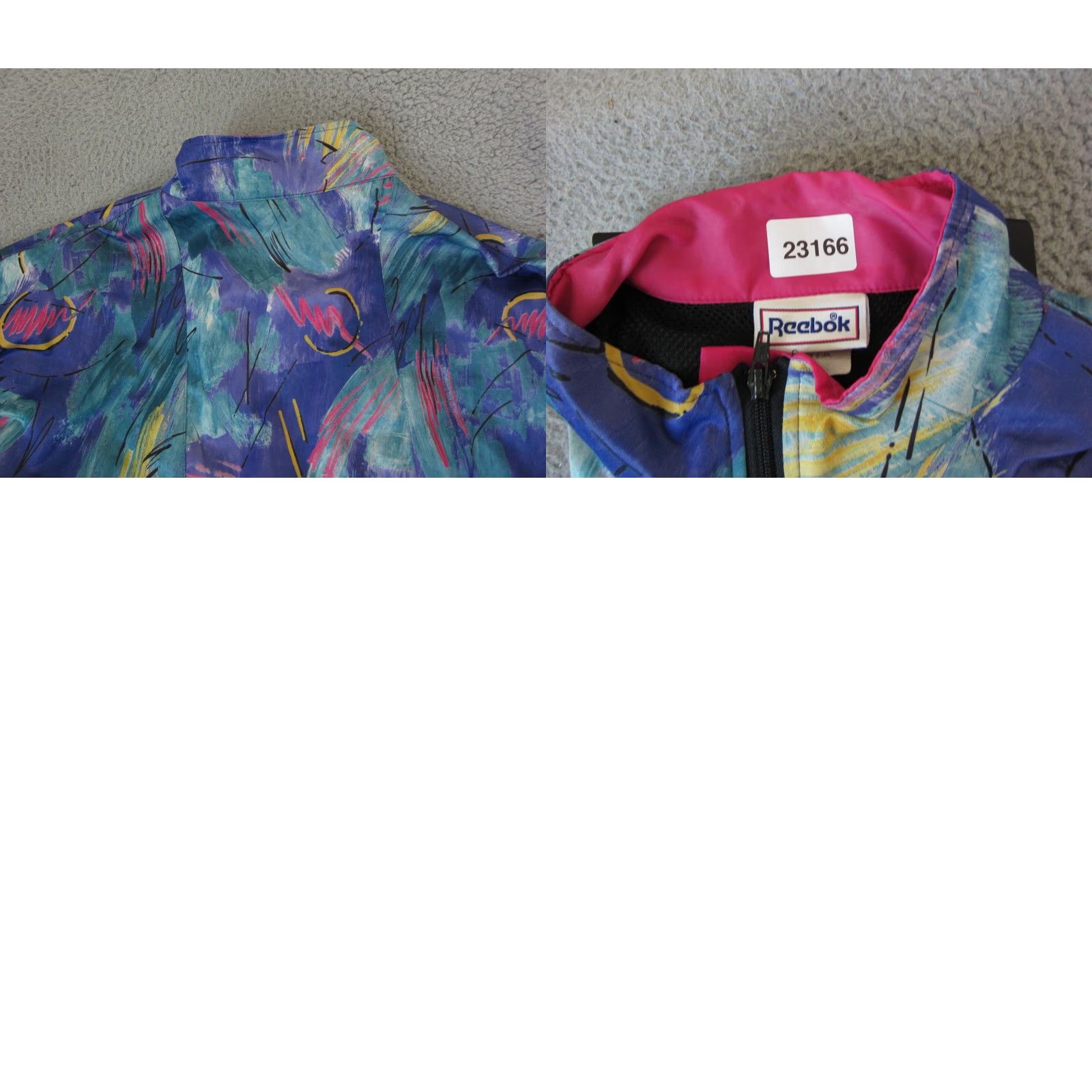 Reebok VINTAGE Reebok Jacket Womens L Black Blue Gore Windstopper Zip Size L / US 10 / IT 46 - 9 Thumbnail