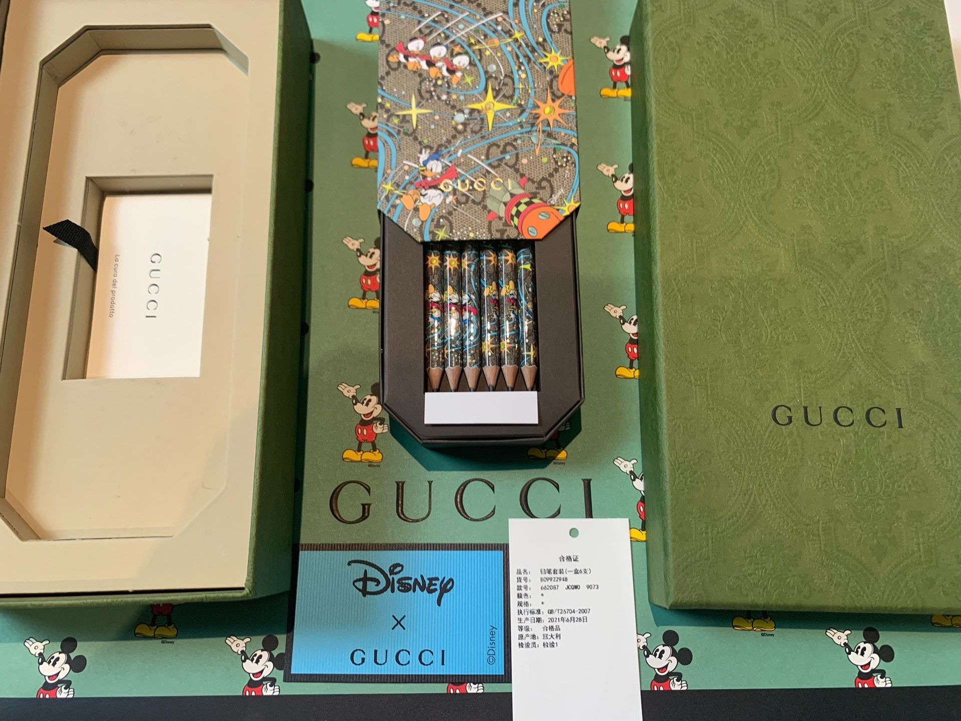 Gucci Gucci New Disney Co-branded Pencil 2501-Nextarrow Size ONE SIZE - 1 Thumbnail