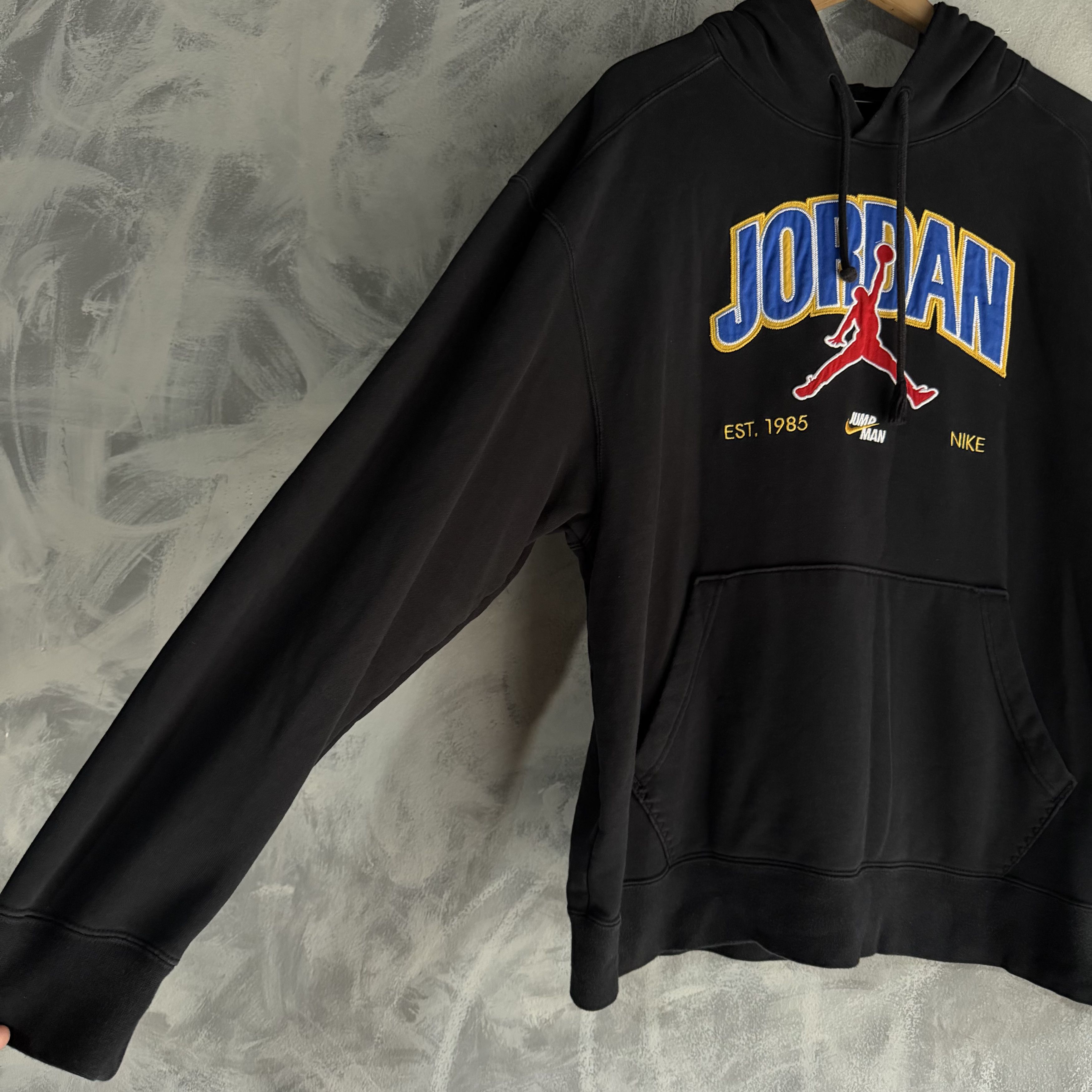 Jordan Brand Nike Air Jordan Jumpman Hoodie Mens Embroidered Logo Jumper Size US XL / EU 56 / 4 - 3 Thumbnail