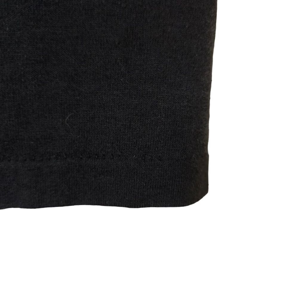 Vintage VINTAGE Christian Orthodoxy T Shirt Mens Size XL 90s Roots Run Deep Rainbow Cross Black Cotton Oneita Short Sleeve Crew Neck Bible Theme Size US XL / EU 56 / 4 - 5 Thumbnail