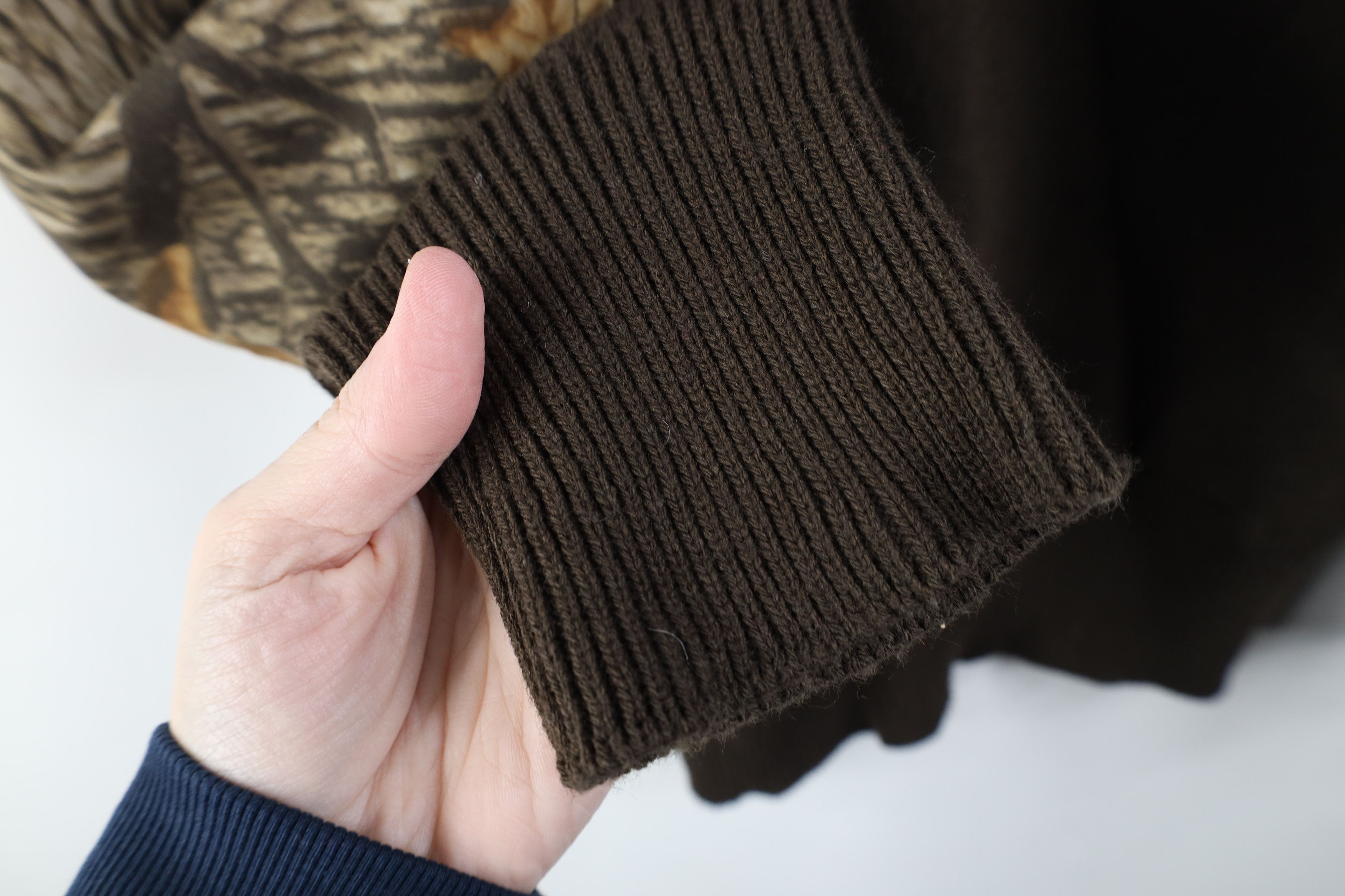 Vintage Vintage 90s Streetwear Elbow Patch Commando Knit Sweater Size US L / EU 52-54 / 3 - 7 Thumbnail