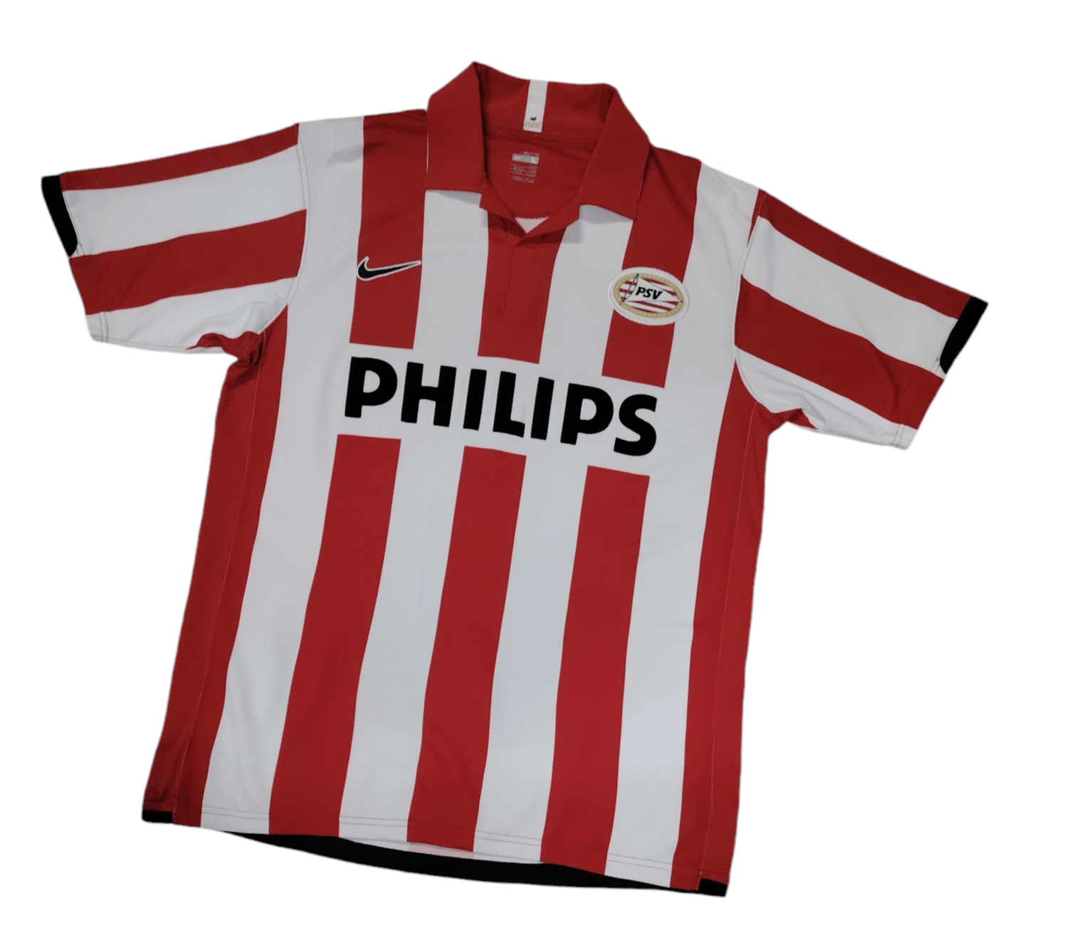 Vintage PSV EINDHOVEN 2006 2008 HOME JERSEY Size US L / EU 52-54 / 3 - 1 Thumbnail