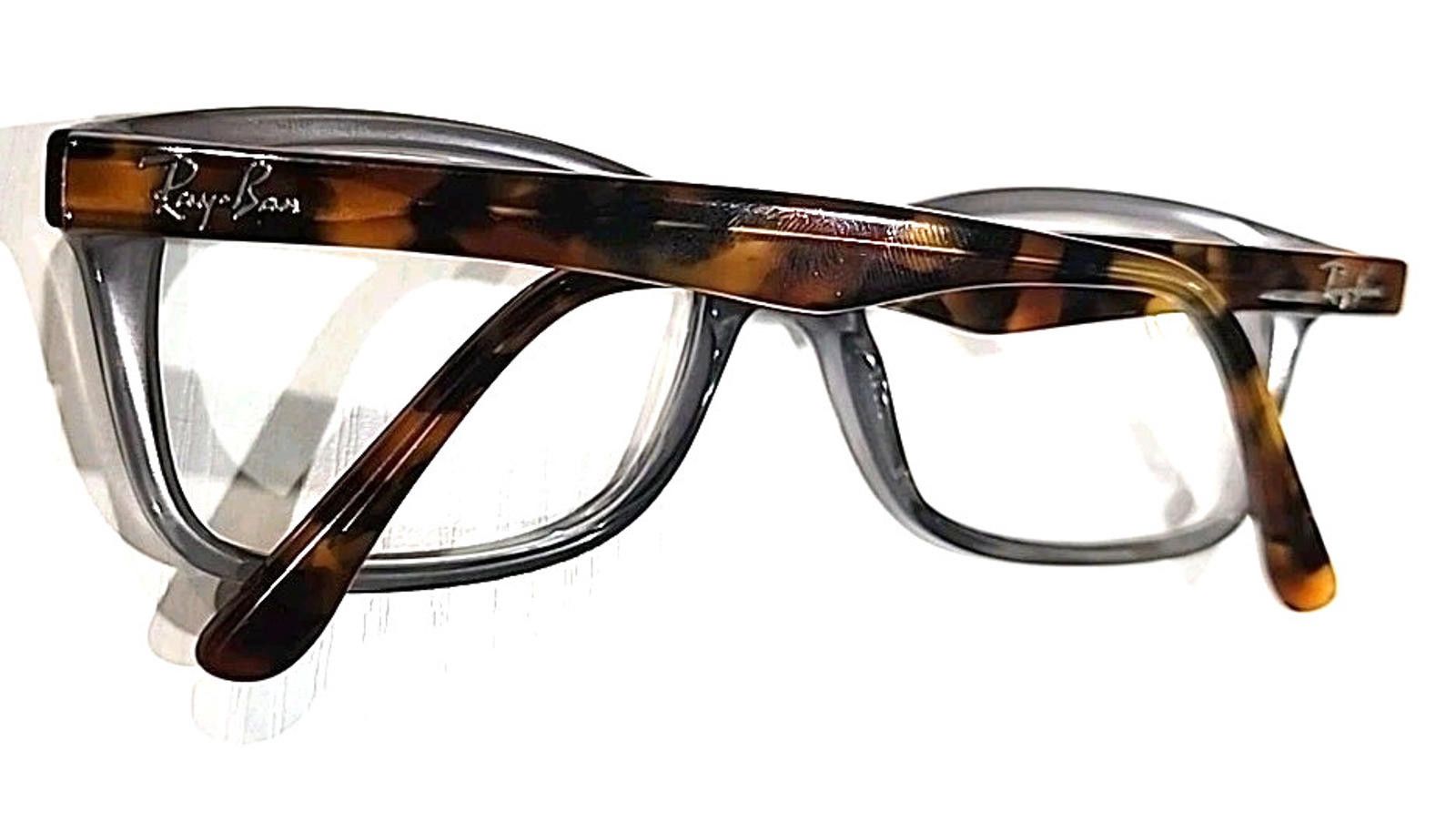 RayBan Ray Ban RB5228 5629 Gray Tortoise Oval Eyeglasses 53/17 140 Size ONE SIZE - 5 Thumbnail