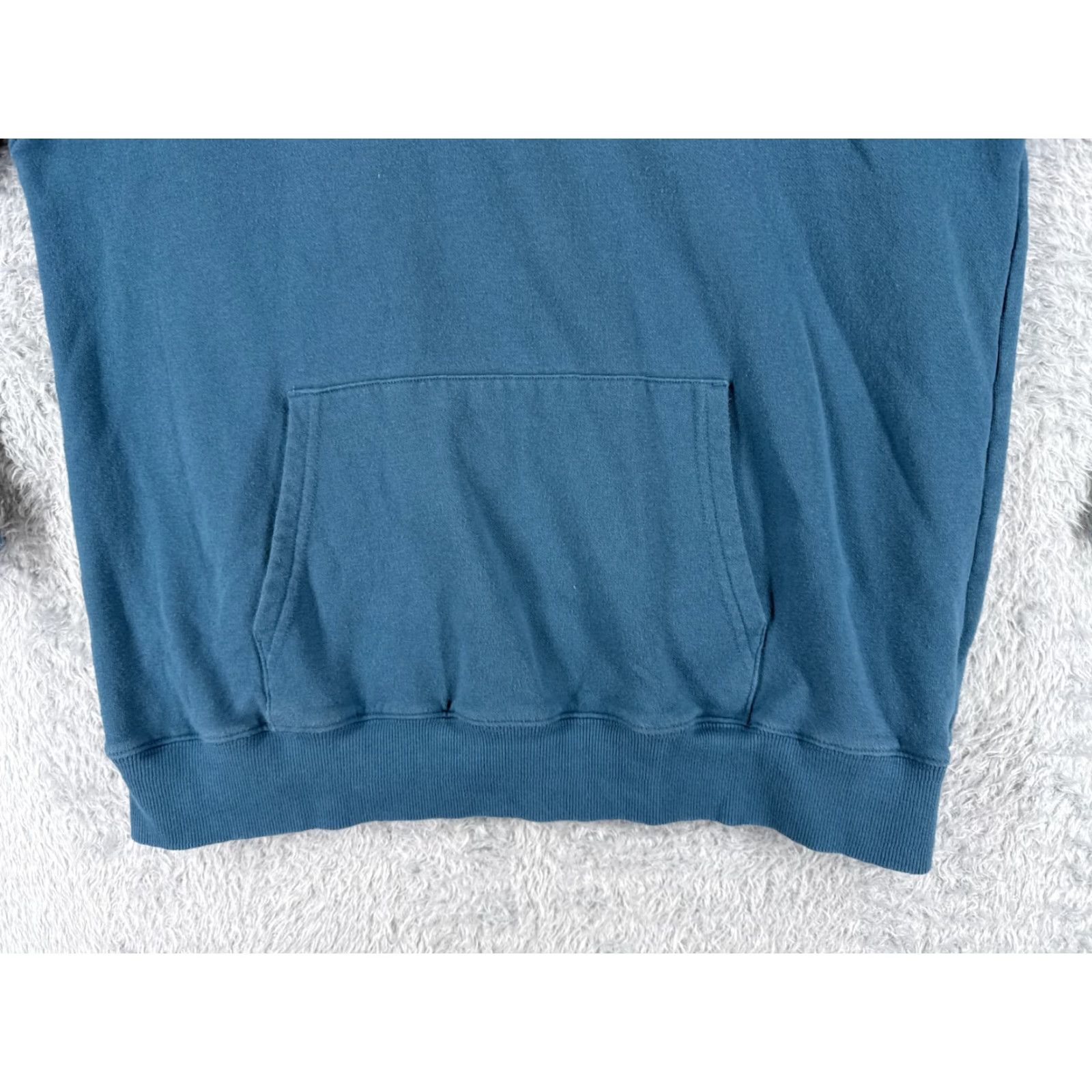 The North Face The North Face Hoodie Womens L Blue Pullover Hoodie Pockets Logo Cotton Sweatshirt Regular Fit Size L / US 10 / IT 46 - 5 Thumbnail