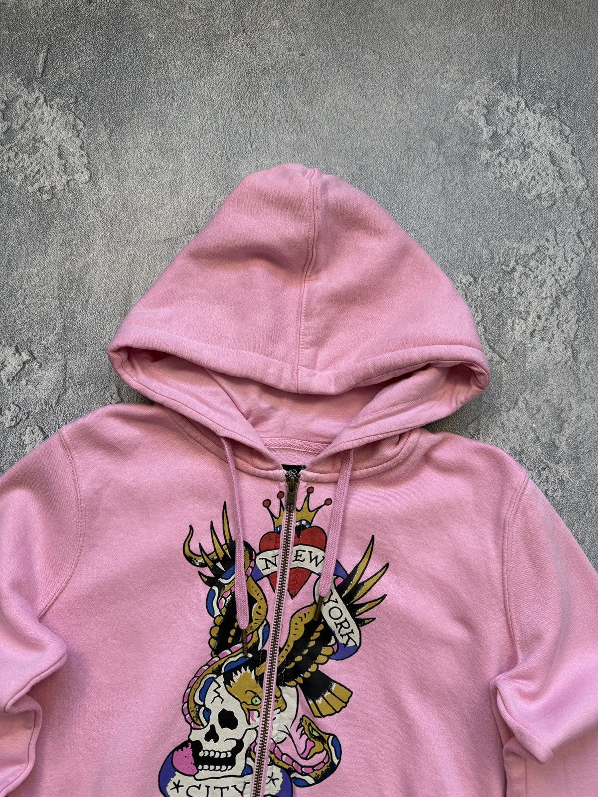 Ed Hardy Ed hardy zip up hoodie y2k veryrare Size L / US 10 / IT 46 - 3 Thumbnail